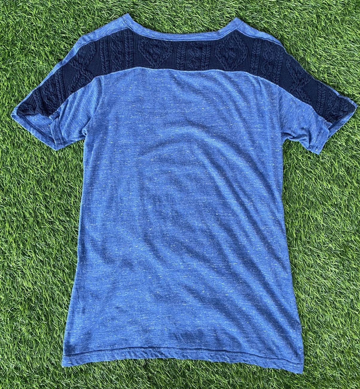 Hype🔥KATHARINE HAMNETT LONDON🔥Cut & Sewn Hybrid Tshirt