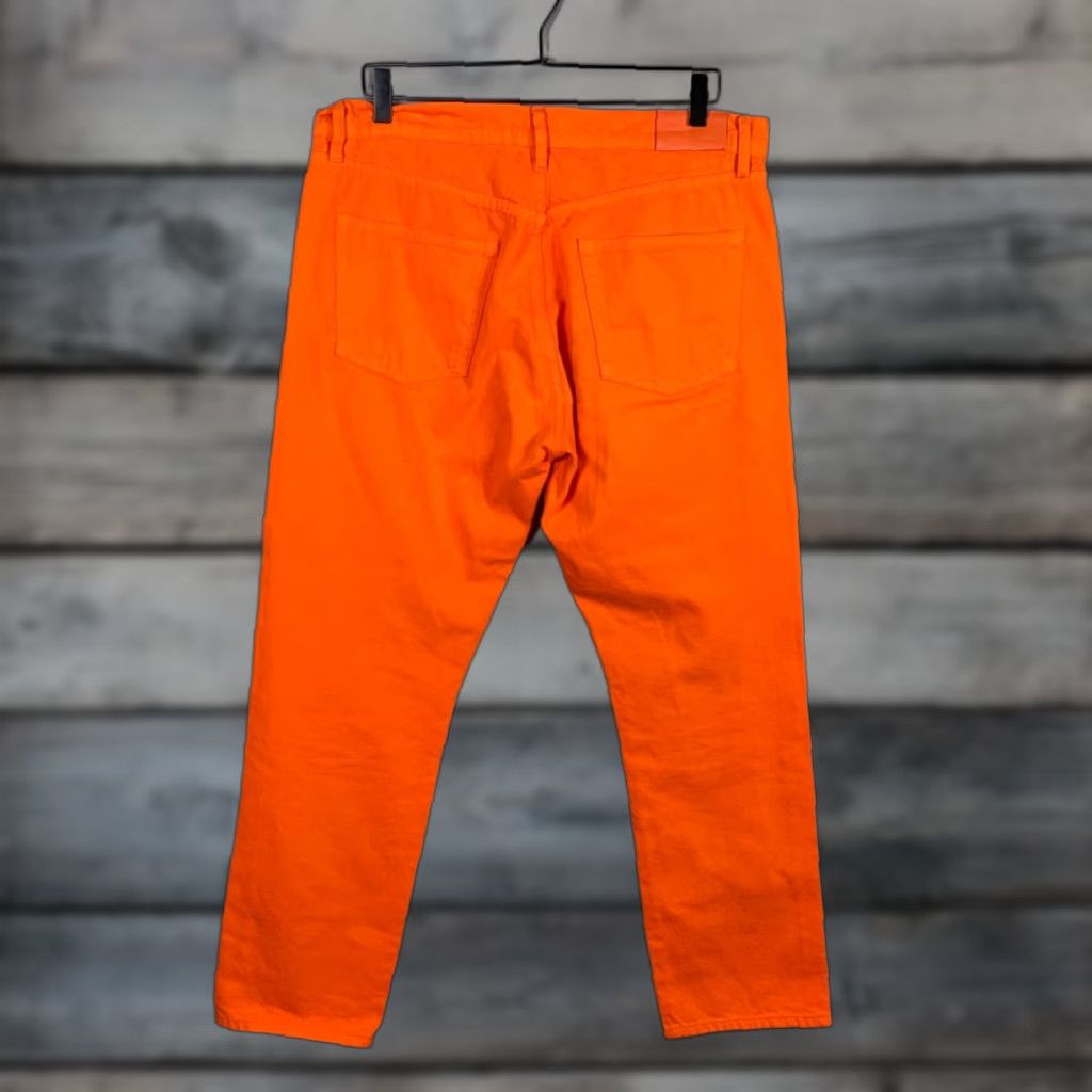 Frame VINTAGE FRAME Women's Jeans Boyfriend High Rise 36 x 29 Orange Crush Cotton Denim Fall Winter Women's Size 25" / US 0 / IT 36 - 1 Thumbnail