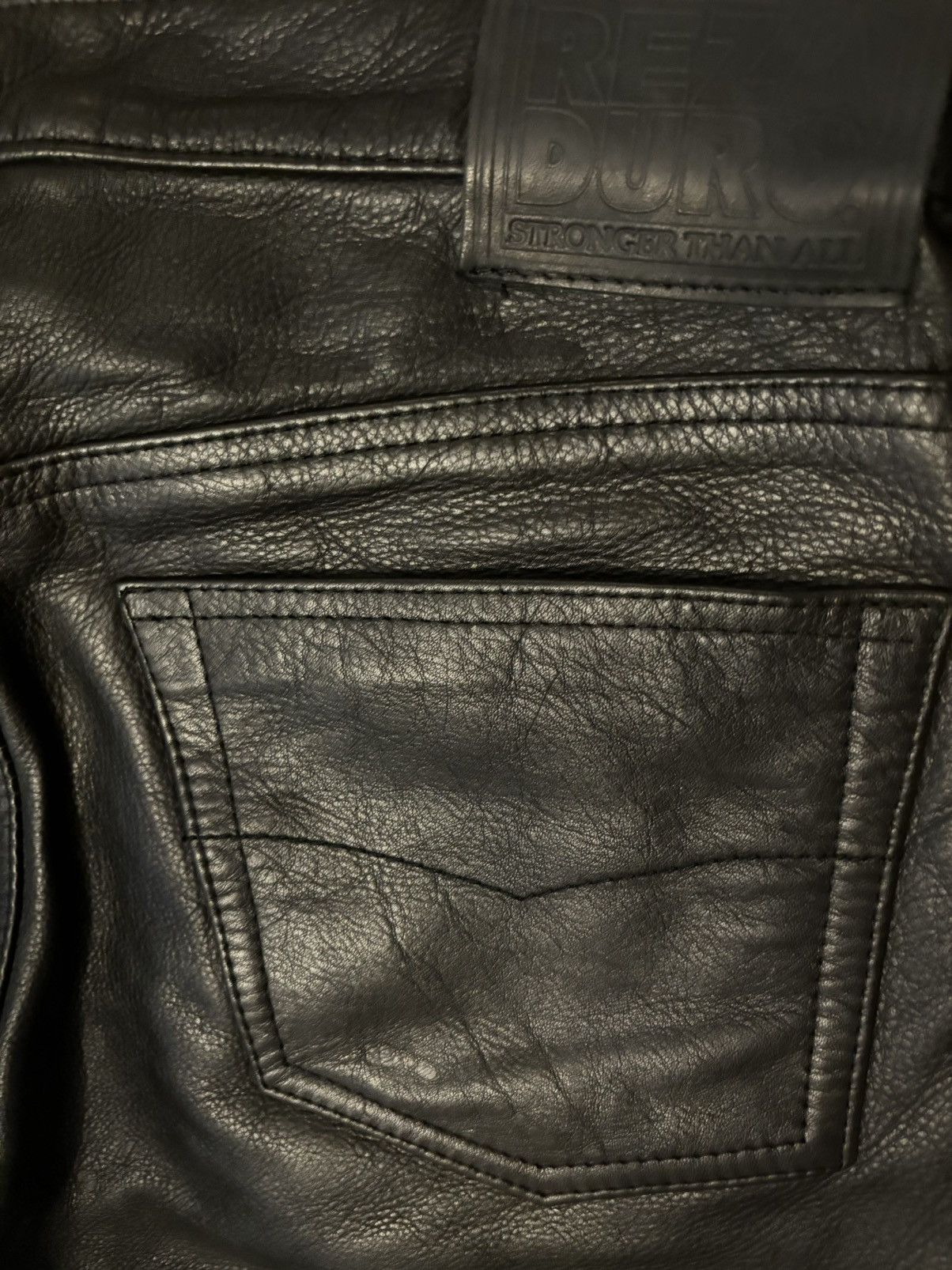 Other Leather Pants Size US 34 / EU 50 - 3 Thumbnail