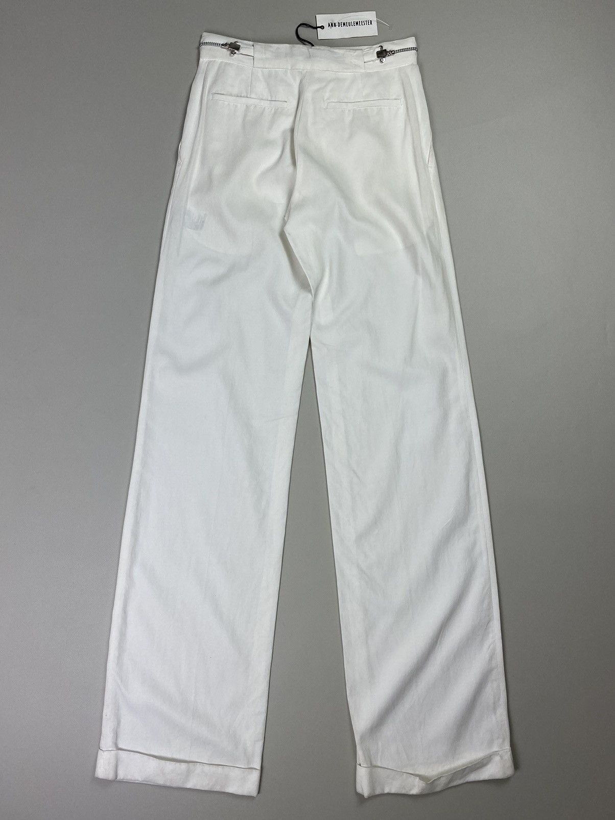 Ann Demeulemeester Ann Demeulemeester ladies wide leg dress pants trousers Size 24" / US 00 / IT 34 - 18 Thumbnail