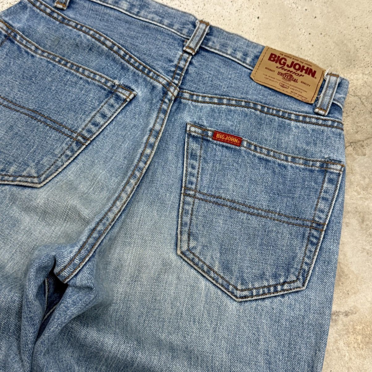 Big John Vintage Big John Junior Distressed Denim Pants Size US 26 / EU 42 - 14 Thumbnail