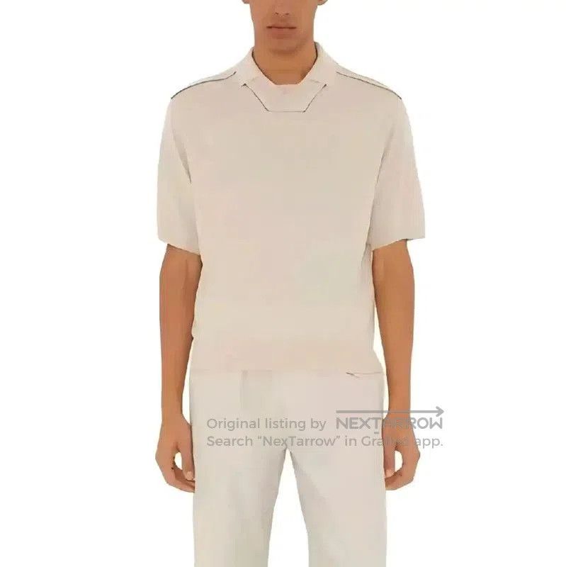 Burberry Men's Short Sleeve Wool T-Shirt.