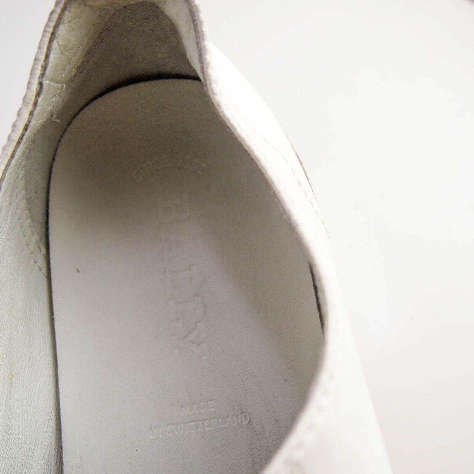 Bally Bally Svikangi Sneakers White Leather Womens EU 38.5 US 8 M Size US 8 / IT 38 - 5 Thumbnail