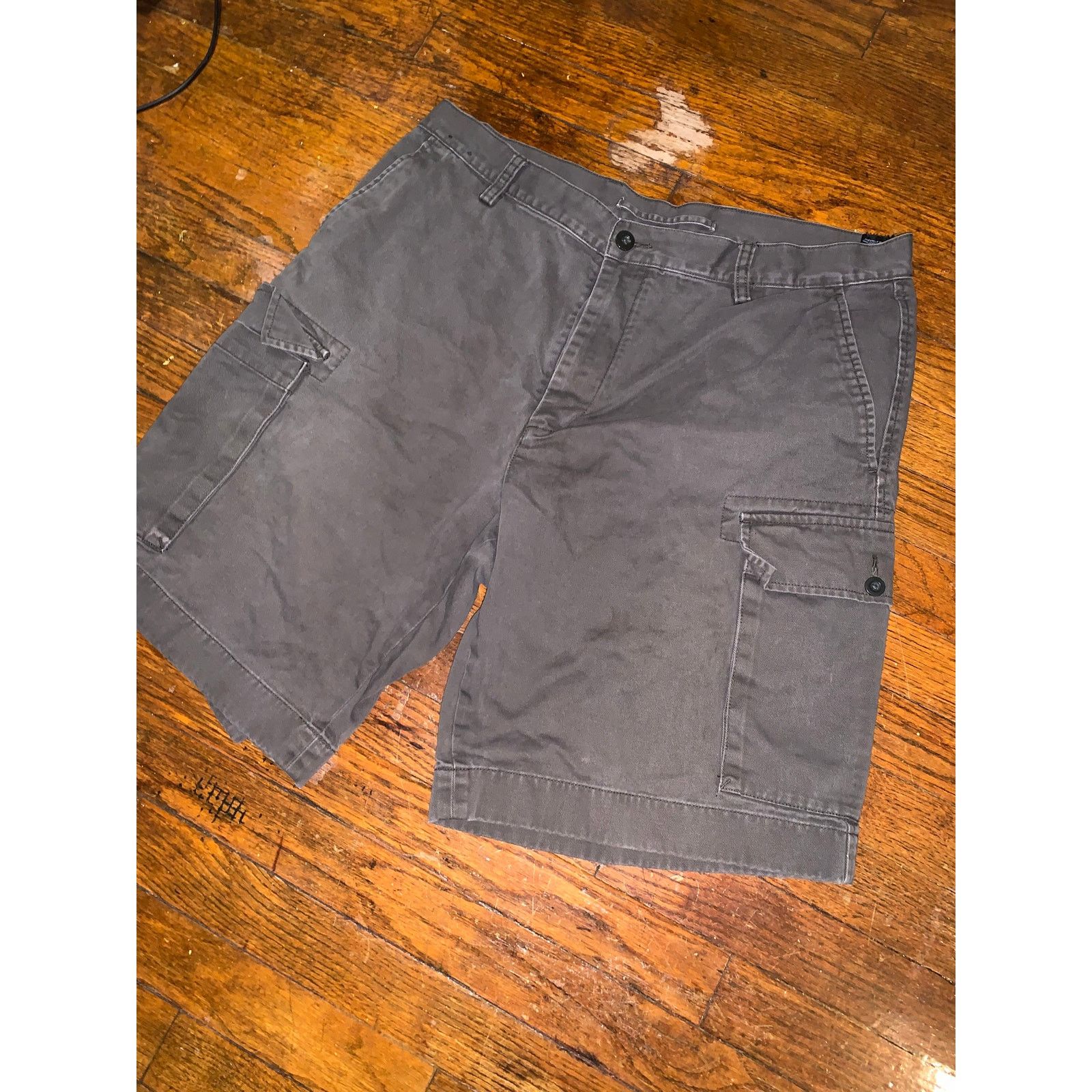 Nautica Nautica Clipper Cargo Shorts Dark Gray Relax Fit Men’s 36W Size US 36 / EU 52 - 3 Thumbnail
