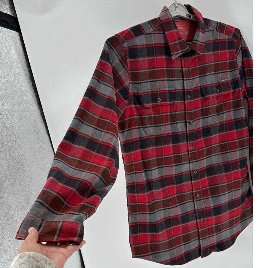 Eddie Bauer Eddie Bauer Classic Fit Flannel Buffalo check size LT Size US L / EU 52-54 / 3 - 5 Thumbnail