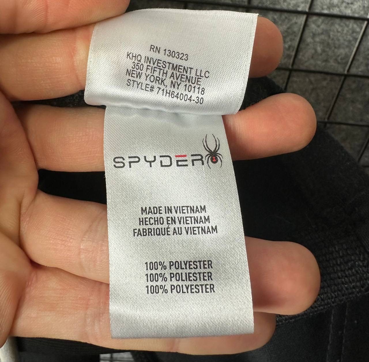 Spyder Spyder fleece zip sweatshirt outdoor size Large Size US L / EU 52-54 / 3 - 5 Thumbnail
