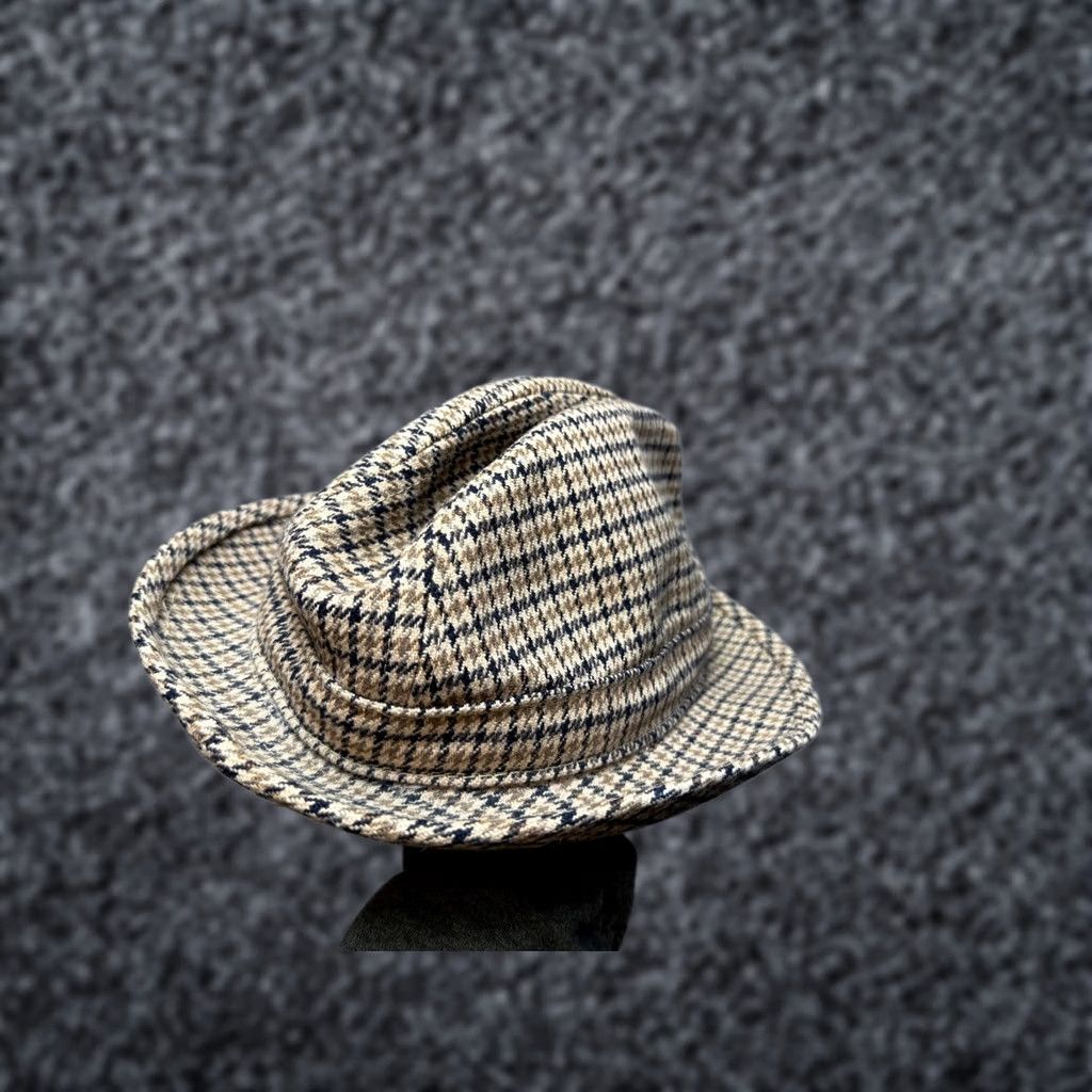 Vintage VINTAGE FailsWorth Fedora Hat Mens S Wool Blend Brown Fedora Hat S Mens Brown Size ONE SIZE - 1 Thumbnail
