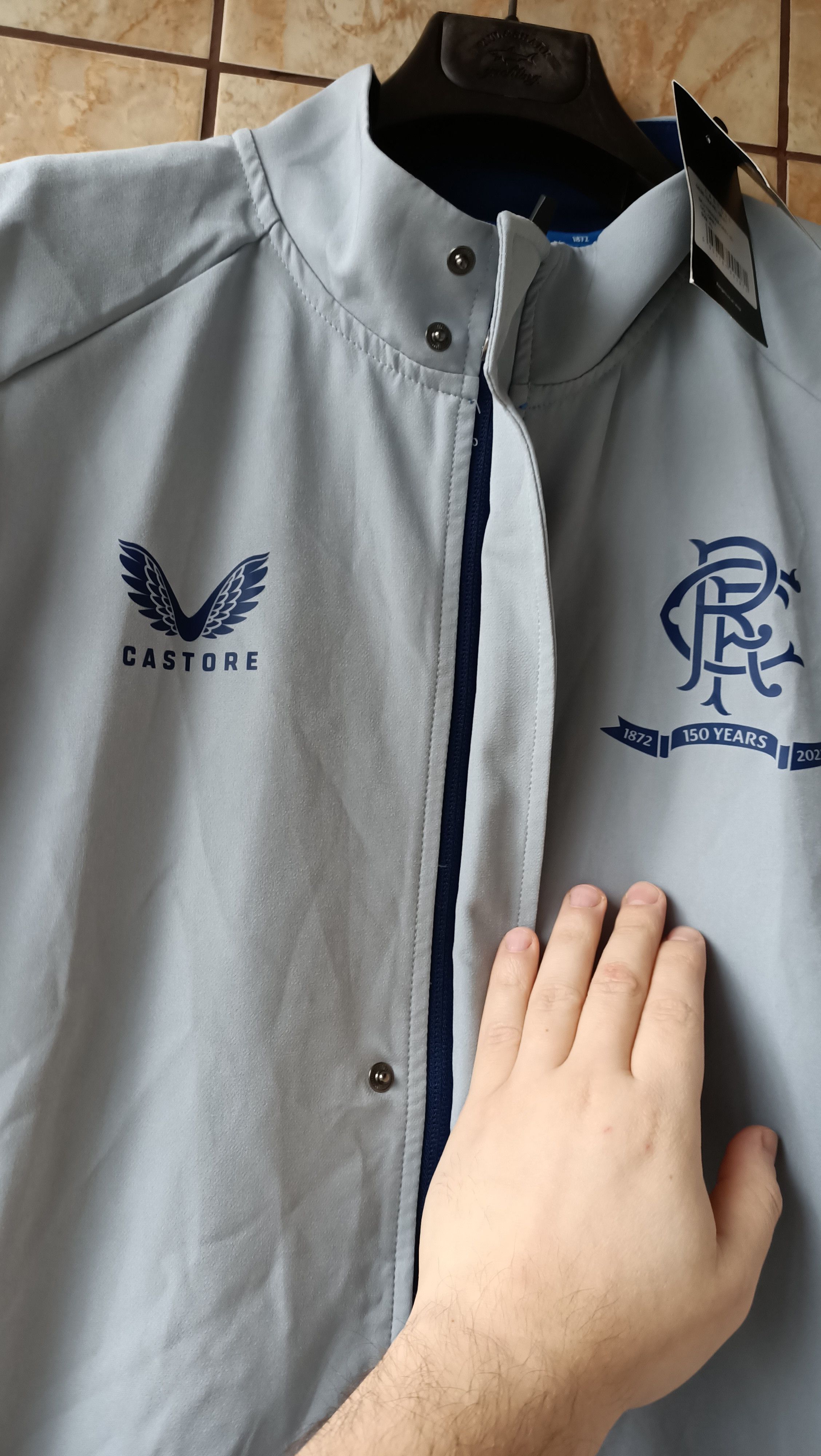 Castore Castore Glasgow Rangers NEW vest 150 years 2022 Size US XL / EU 56 / 4 - 2 Thumbnail