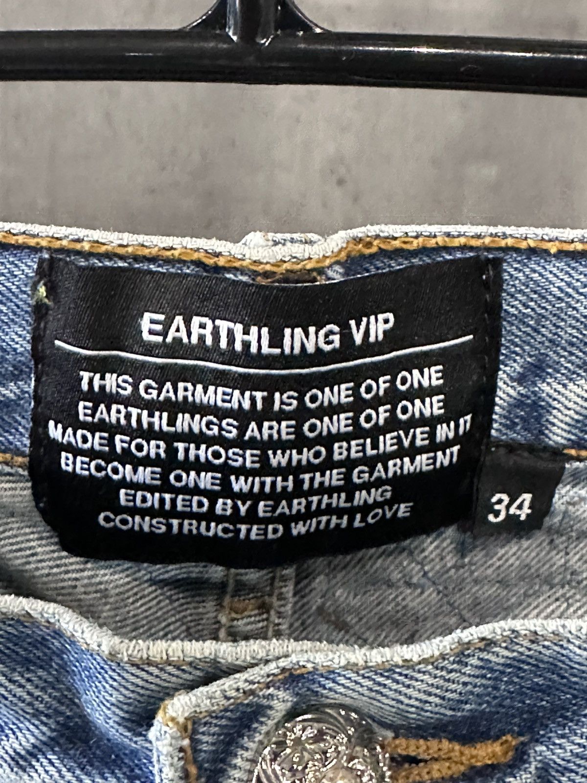 Earthling EARTHLING VIP DENIM BRAND NEW SIZE 34 Size US 34 / EU 50 - 12 Thumbnail
