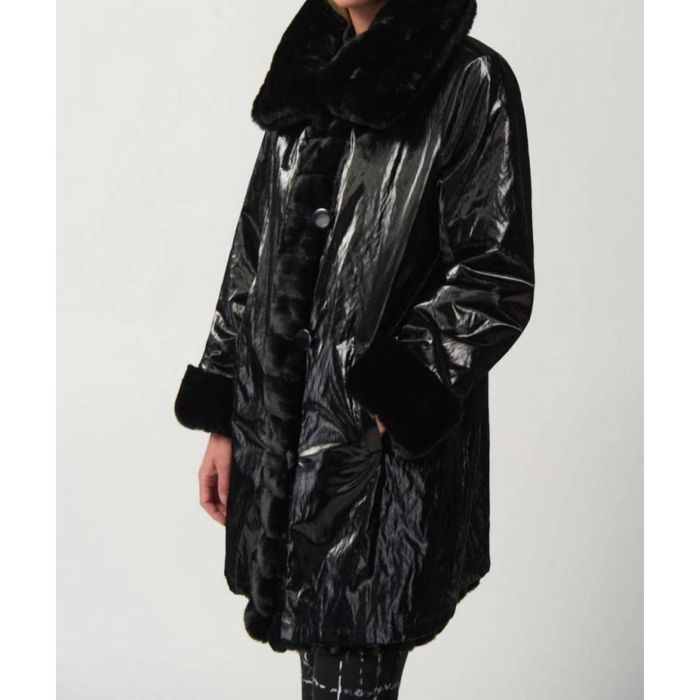 Joseph Ribkoff Notched Collared Coat main image 0