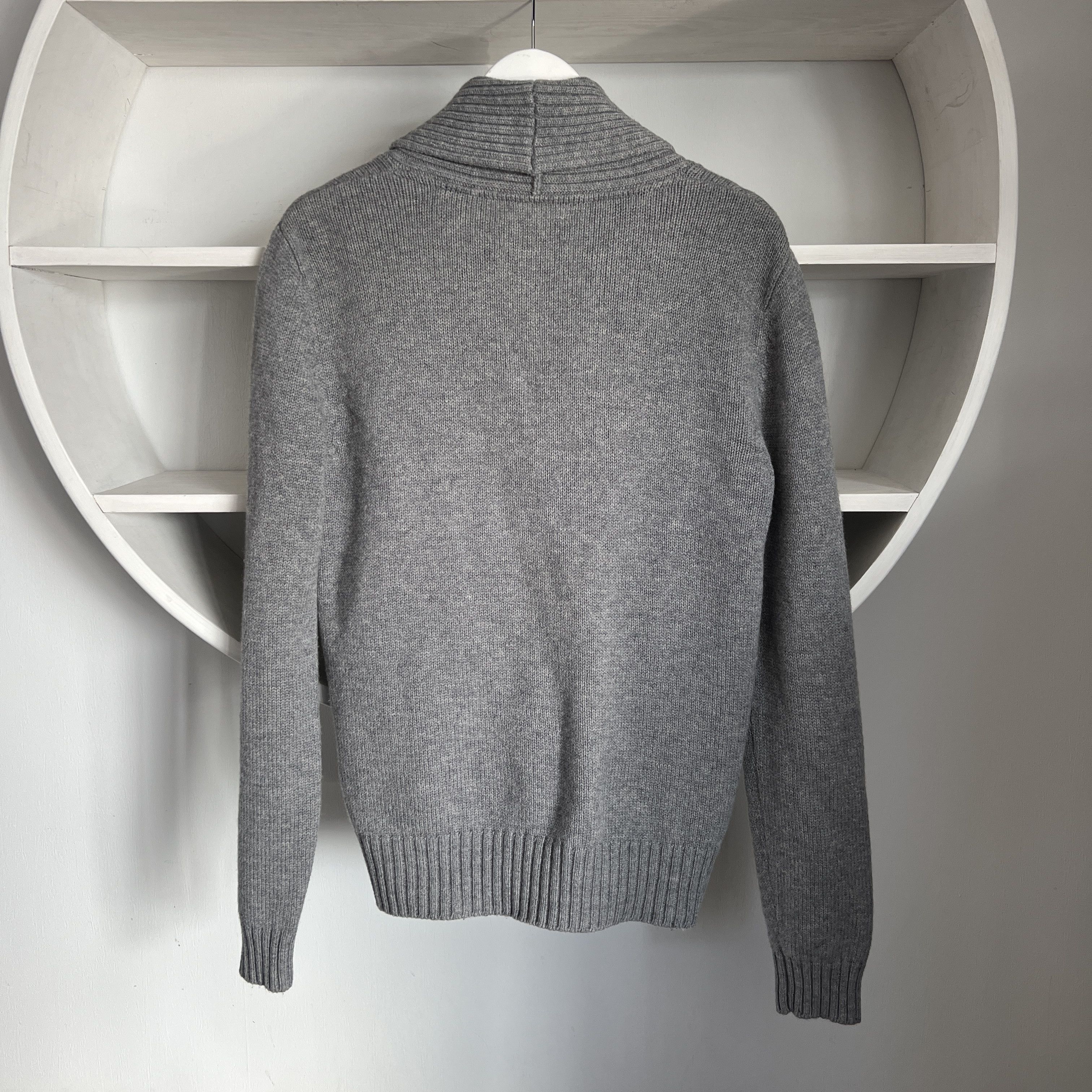Japanese Brand Men's VINTAGE 55 Wool Knitted Button Cardigan Size M Size US M / EU 48-50 / 2 - 3 Thumbnail