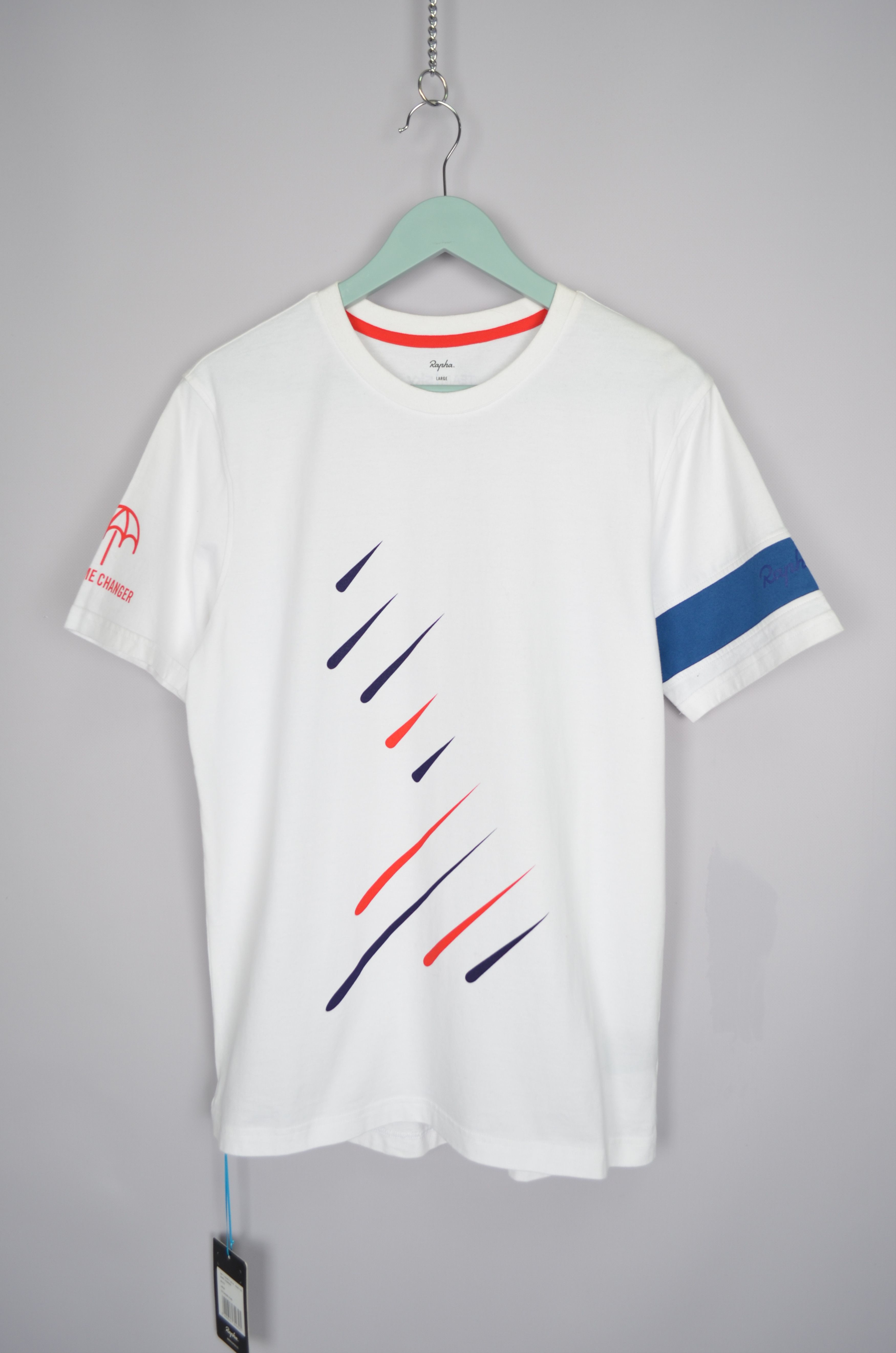 Cafe du Cycliste × Rapha Rapha Team Sky Rain - The Game Changer Tee Pro Cycling Team Size US M / EU 48-50 / 2 - 2 Thumbnail