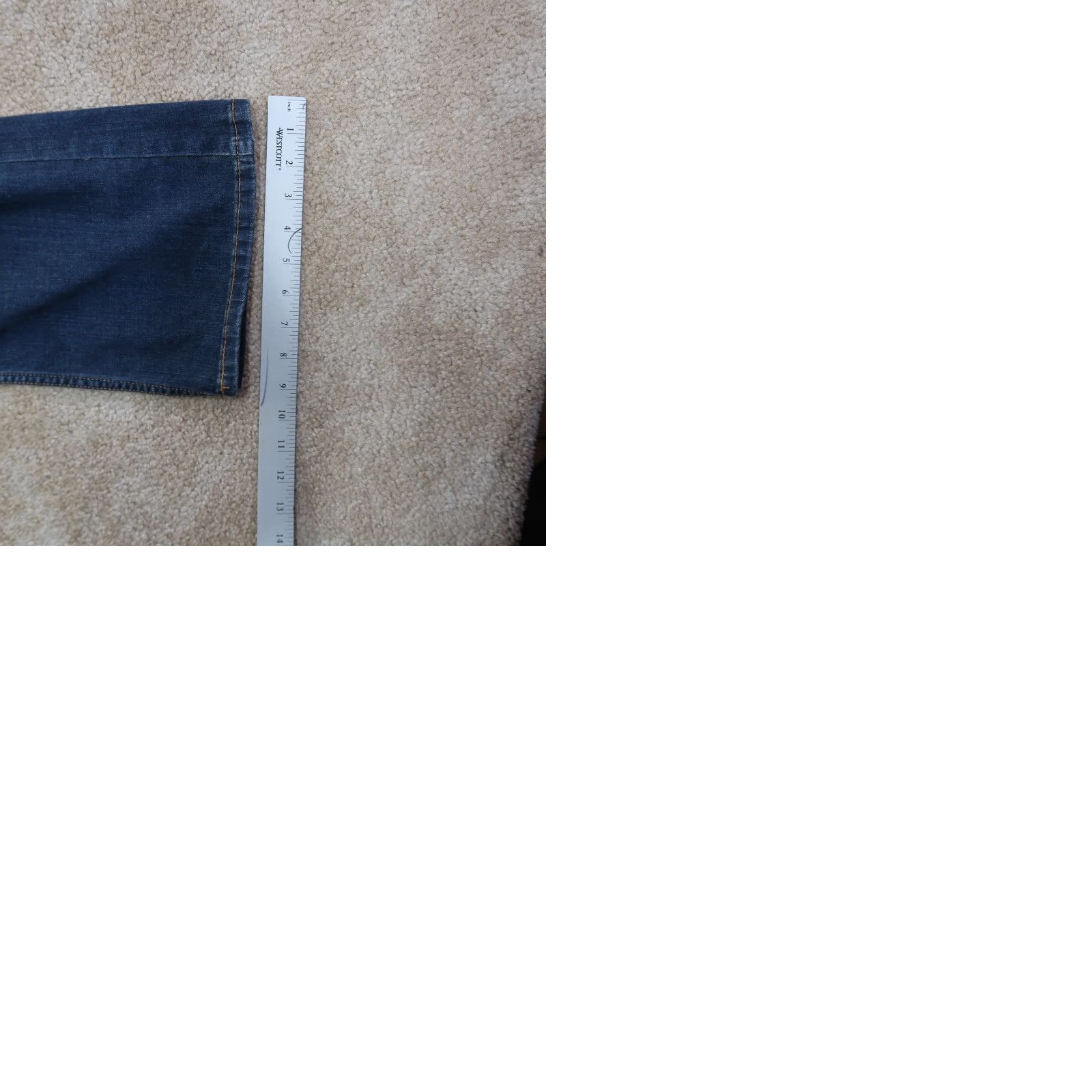 Levi's VINTAGE Levi's Jeans 527 Bootcut 34x30 Denim Blue Men Regular 5-Pocket Western Cowboy Belt Zip Button Logo Zipper Size US 34 / EU 50 - 9 Thumbnail