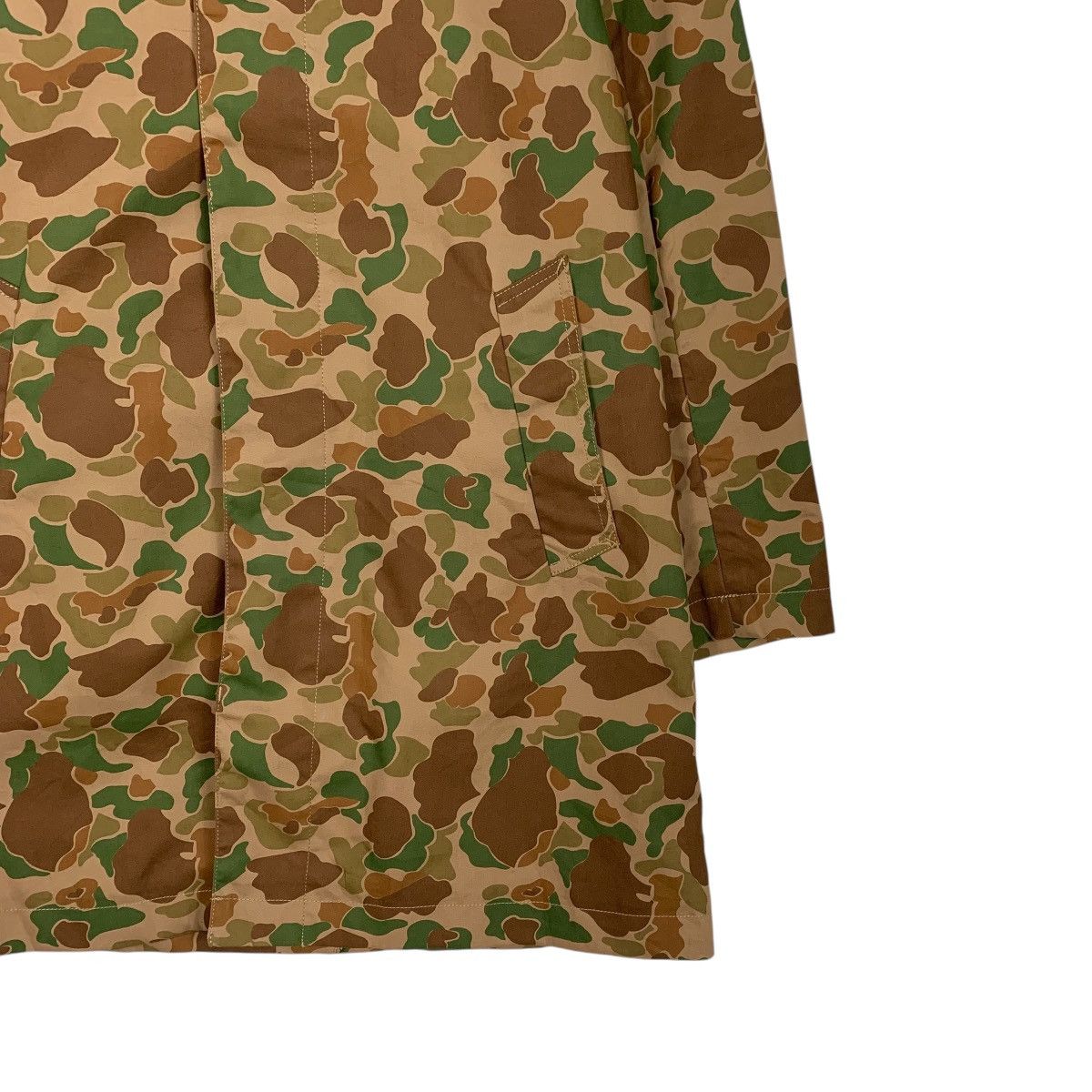 Japanese Brand Japanese Designer Hiromichi Nakano Camo Hooded Coat Size L / US 10 / IT 46 - 4 Thumbnail