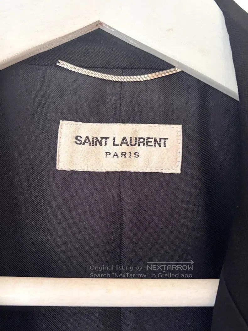 Saint Laurent Paris Saint Laurent Paris Classic Black Smoking Suit Jacket Size US M / EU 48-50 / 2 - 3 Thumbnail