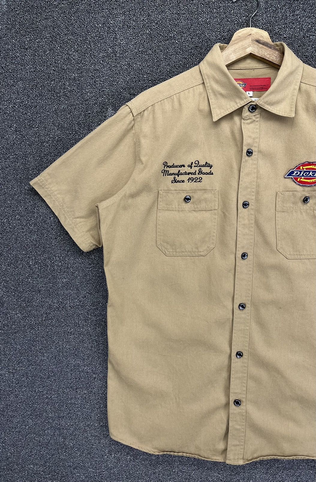 Dickies Vintage Dickies Workwear Rare Shirt Button Up Flannel Size US L / EU 52-54 / 3 - 2 Thumbnail