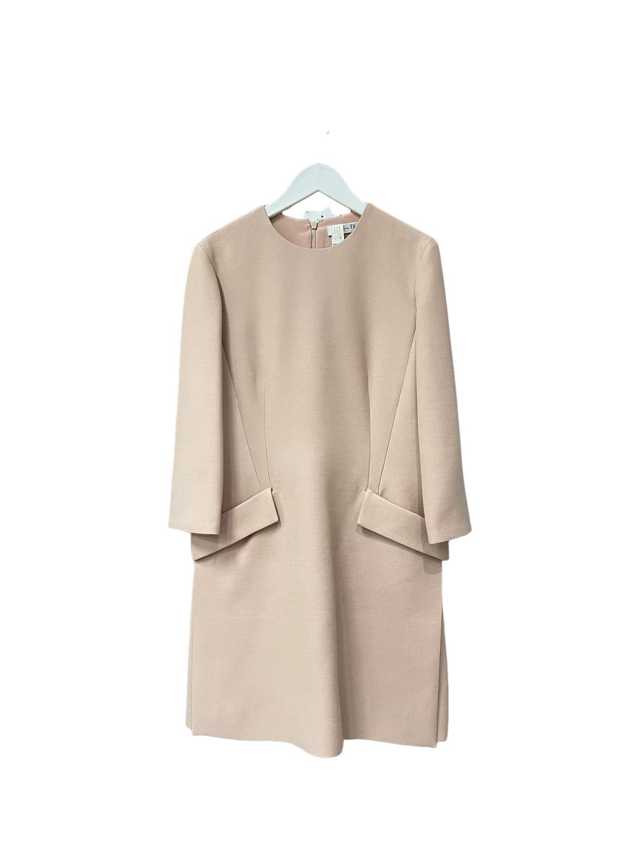 Dior Christian Dior Dress Beige Size 36 Size XS / US 0-2 / IT 36-38 - 1 Thumbnail