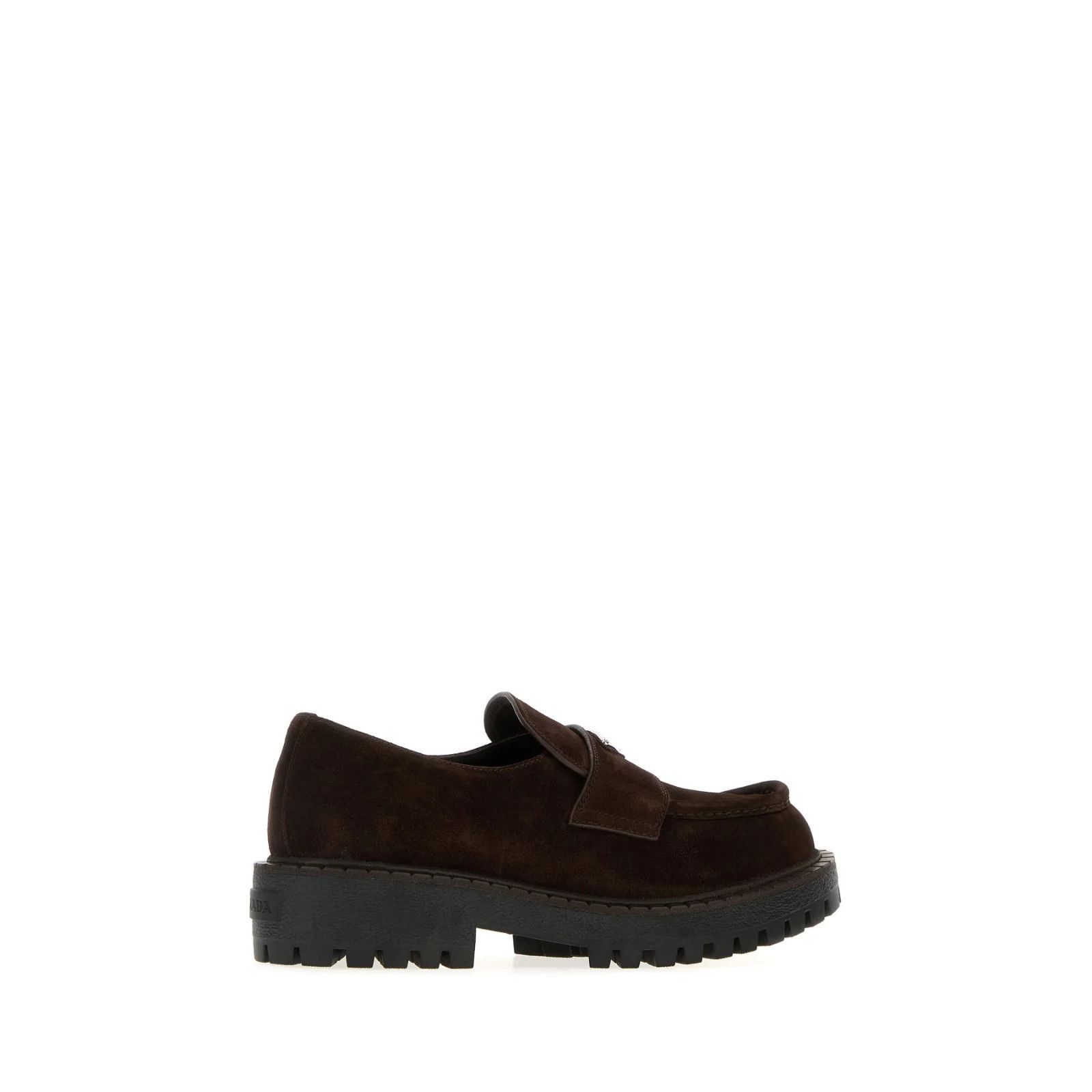 Prada PRADA Brown Suede Loafers New And Authentic (Men's size:8;) Size US 8 / EU 41 - 3 Thumbnail