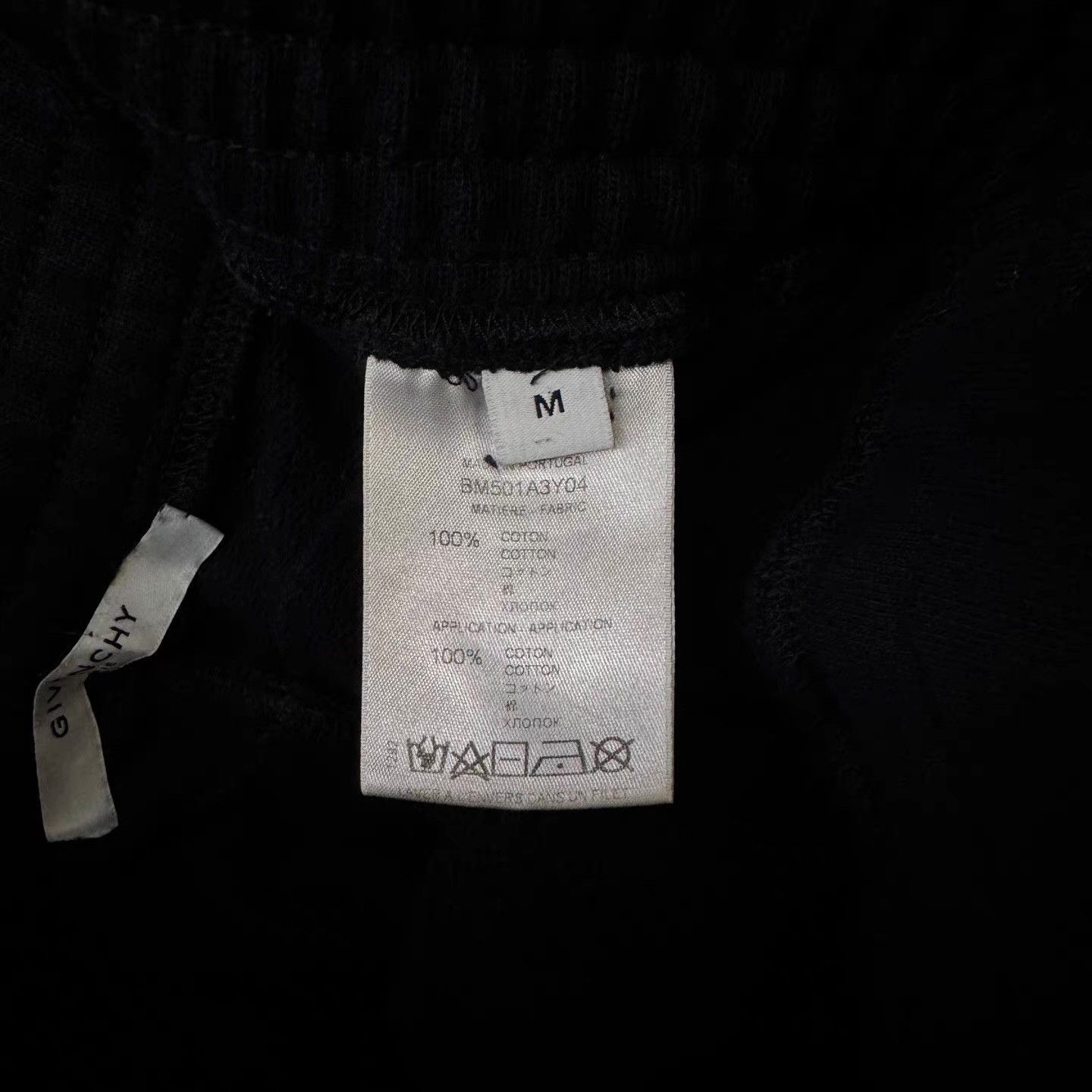 Givenchy Givenchy Black Distressed Ripped Shorts Q10 Size US 34 / EU 50 - 4 Thumbnail