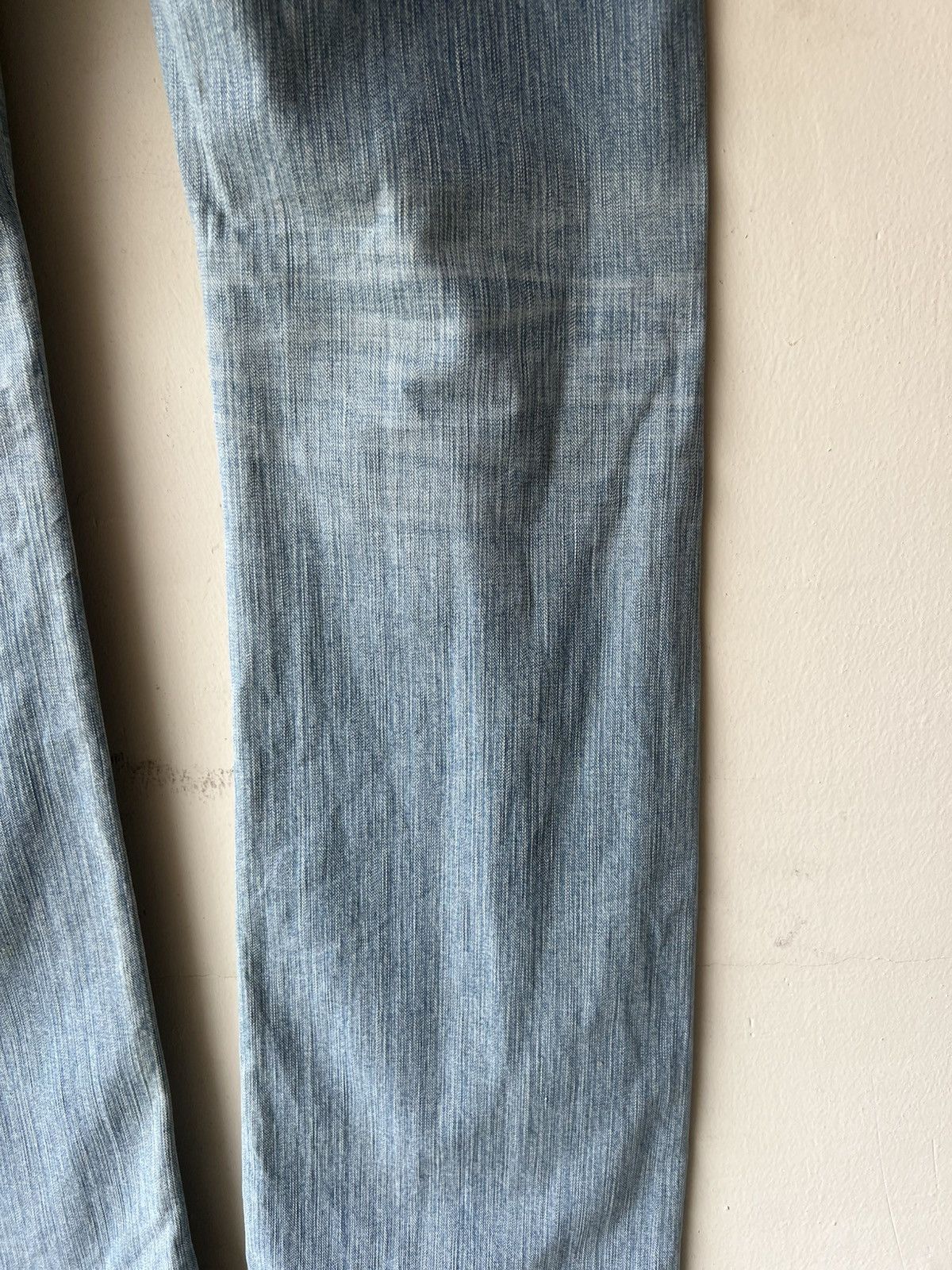 5351 POUR LES HOMMES Epoca Uomo Japan Distressed Dirty Mud Denim Bootcut Jeans Size US 32 / EU 48 - 21 Thumbnail