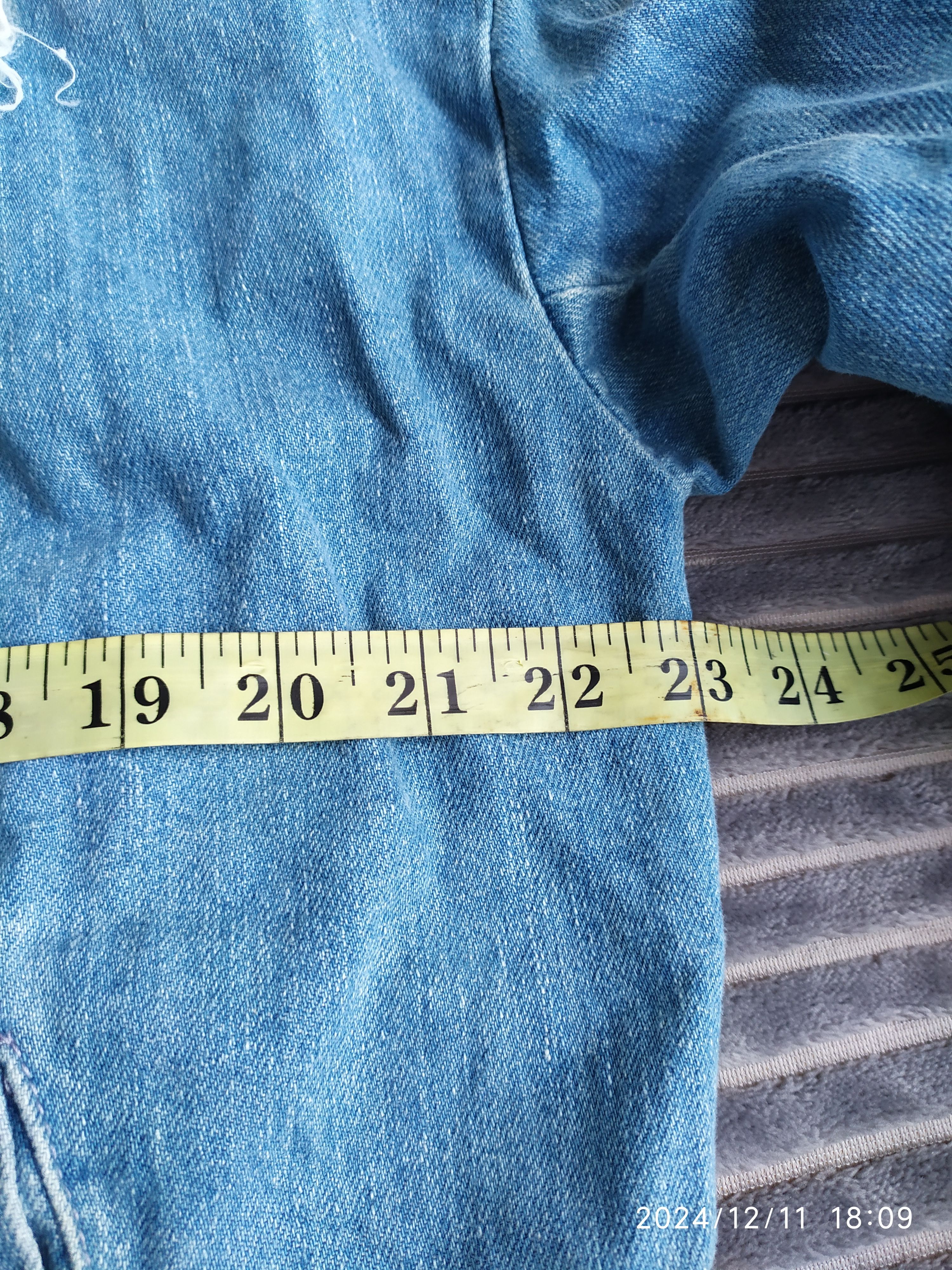If Six Was Nine × Japanese Brand Vtg Peace By E Hyphen Distressed Denime jacket Size US M / EU 48-50 / 2 - 4 Thumbnail