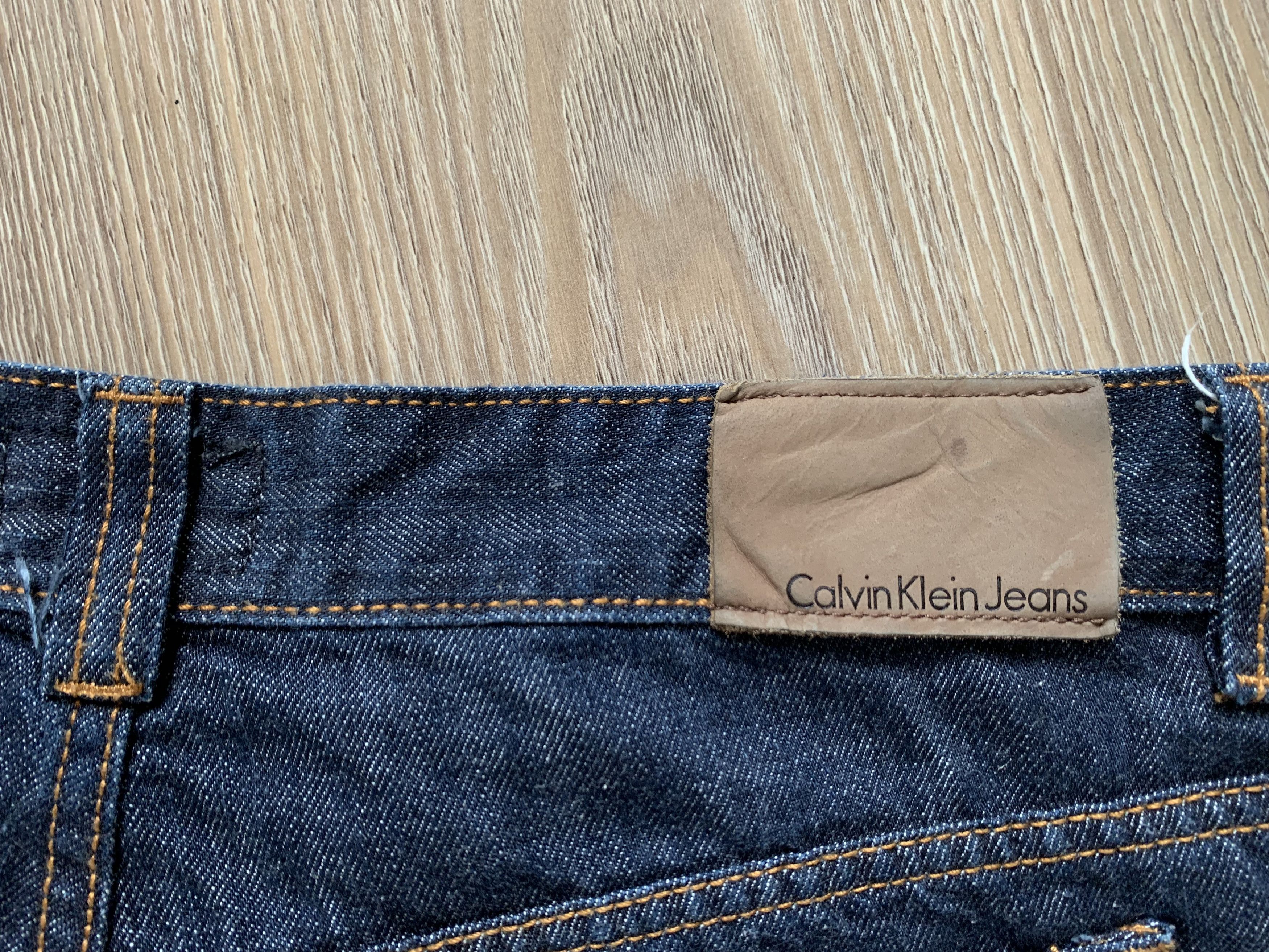 Calvin Klein Calvin Klein Navy Blue Jeans Size US 33 - 6 Thumbnail