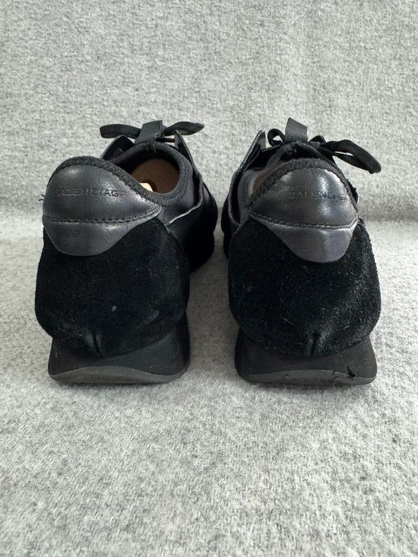 Balenciaga Balenciaga Race Runner Black Low Sneakers leather size 43 Size US 10 / EU 43 - 8 Thumbnail