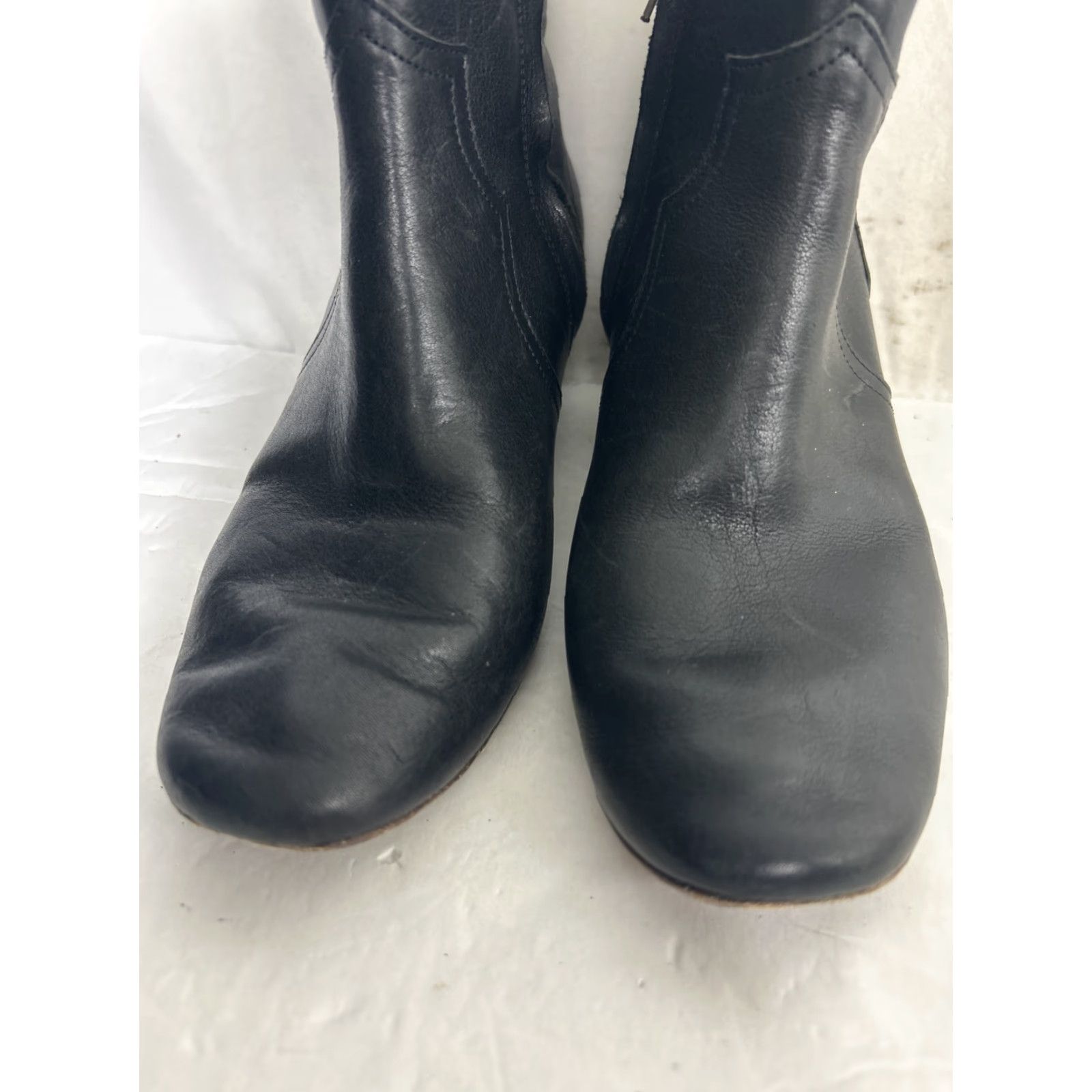 Isabel Marant Isabel Marant Dicker Ankle Leather Boots Black Womens Size 38 US 8 Zipper Western High Heel Boots Size US 8 / IT 38 - 7 Thumbnail
