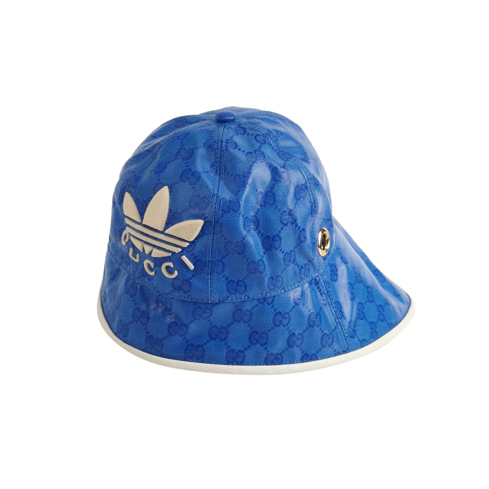 Gucci Gucci x Adidas GG Monogram Bucket Hat Size M Size ONE SIZE - 1 Thumbnail