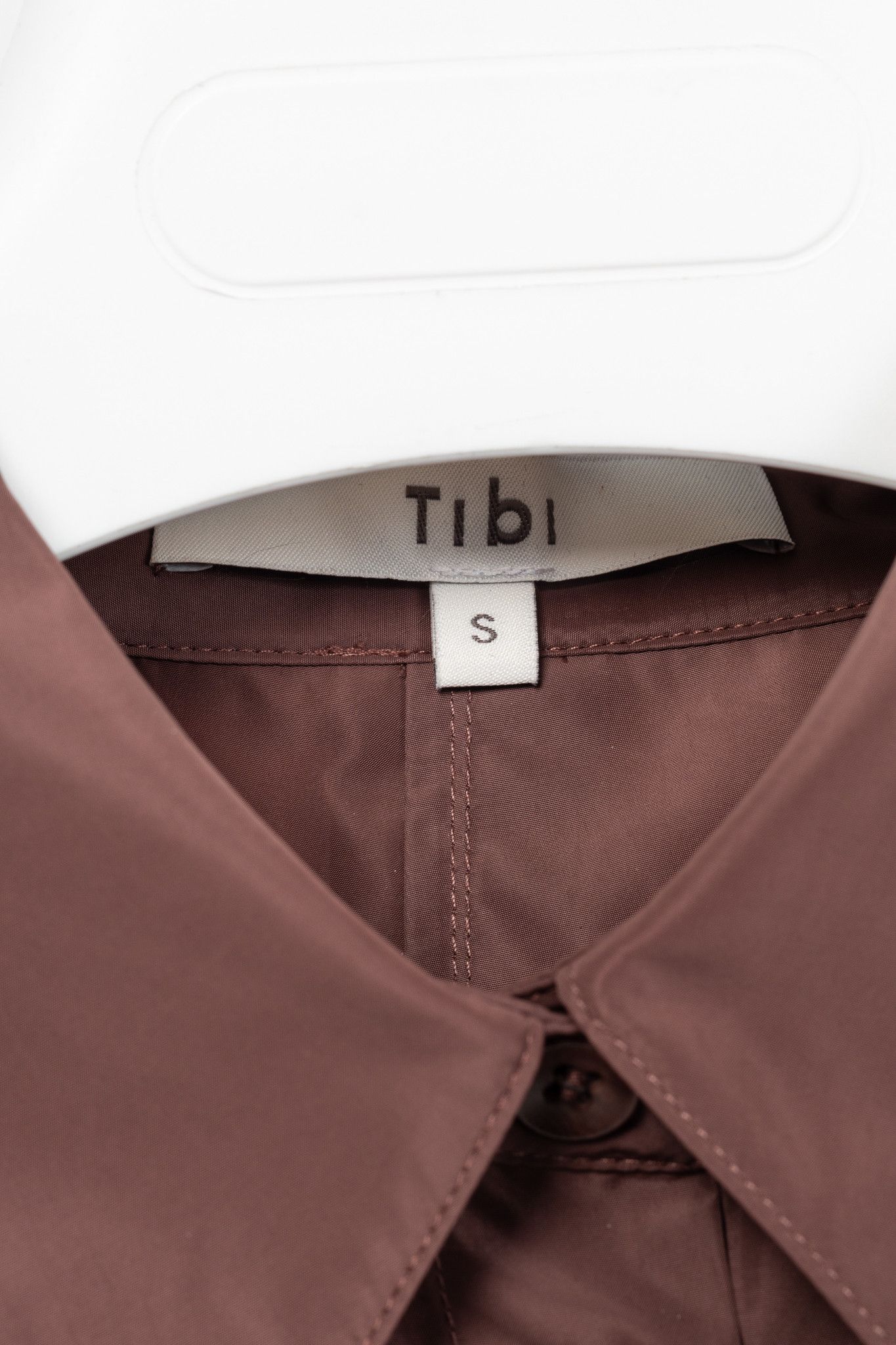Tibi Tibi Italian Sporty Nylon Cocoon-Back Buttoned Shirt Size S / US 4 / IT 40 - 4 Thumbnail