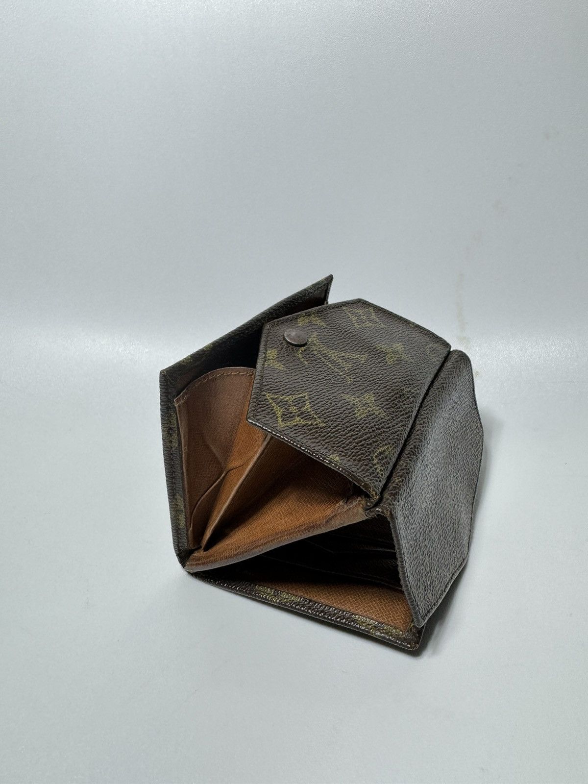 Vintage LOUIS VUITTON WALLET PURSE MONOGRAM BROWN Size ONE SIZE - 13 Thumbnail