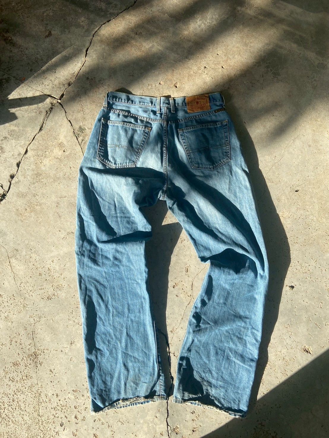 Junya Watanabe × Lucky Brand × Vintage Vintage Y2k Baggy denim feel like Jnco Size US 32 / EU 48 - 6 Thumbnail