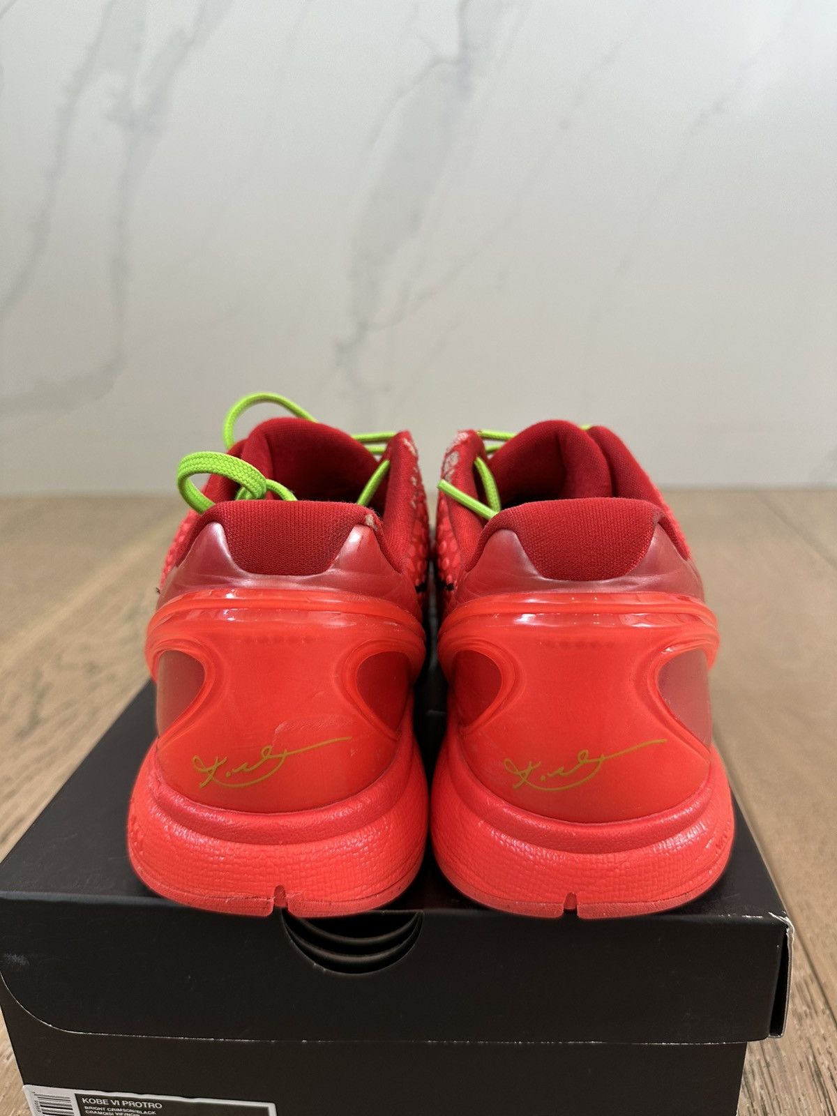 Nike Nike Kobe 6 Protro Reverse Grinch Size US 11.5 / EU 44-45 - 3 Thumbnail