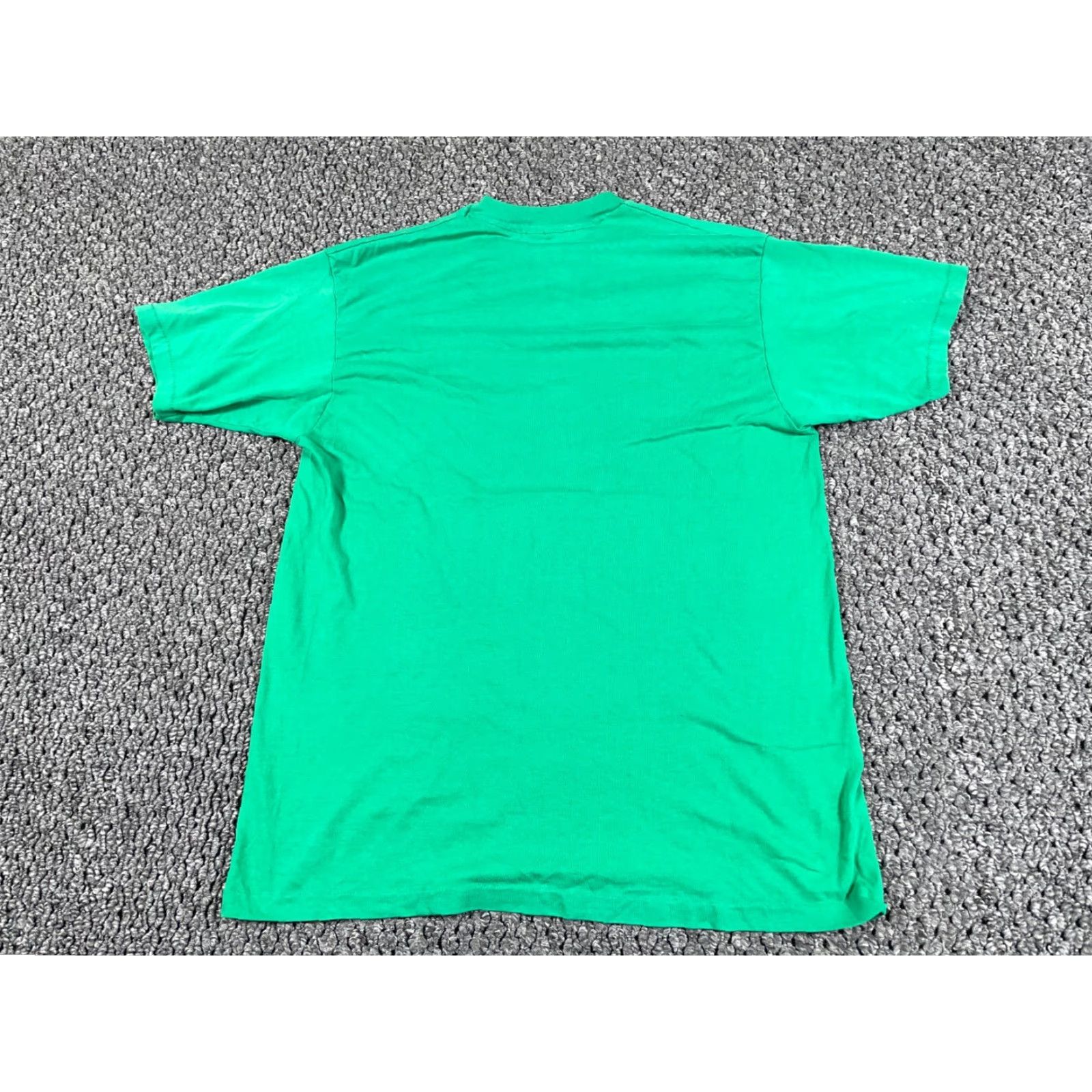 Hanes VTG 80s London Paris Rome T-Shirt Adult Large XL Green Single Stitch Hanes 1986 1980-1989 Graphic Tee Size US L / EU 52-54 / 3 - 2 Thumbnail