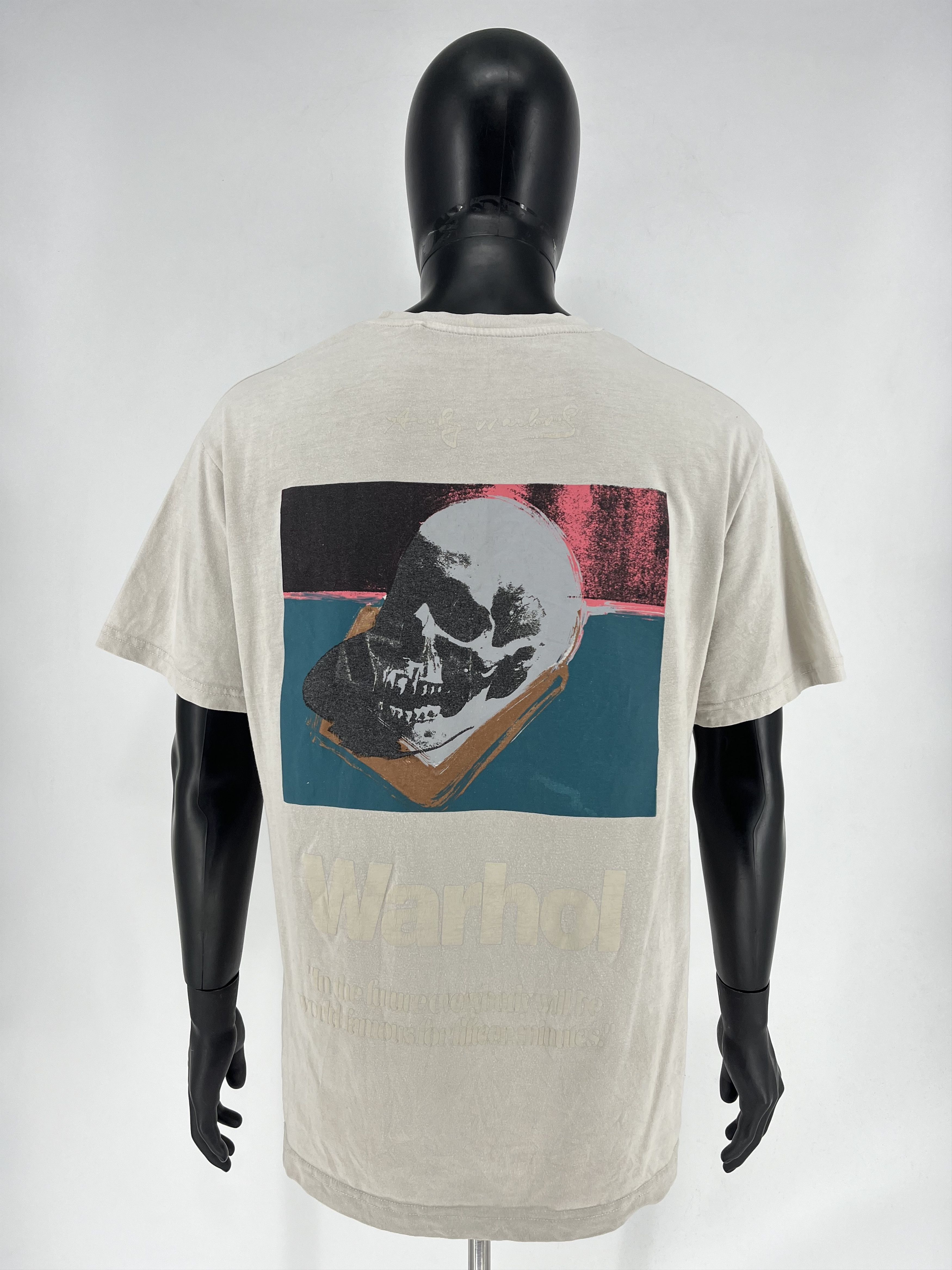 Andy Warhol × Pull & Bear Vintage Pull&Bear Andy Warhol Tshirt Tee Size L Size US L / EU 52-54 / 3 - 8 Thumbnail