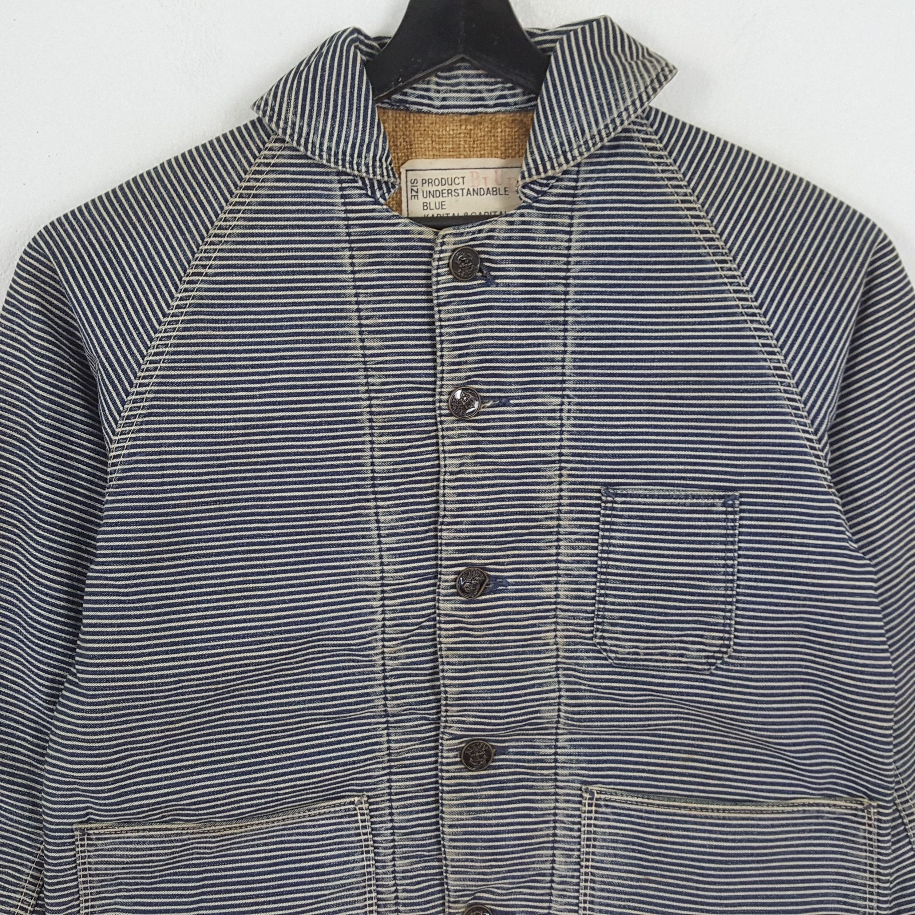 Japanese Brand Kapital Japanese Brand Custom SKULLS Art Design Jacket Size US S / EU 44-46 / 1 - 4 Thumbnail