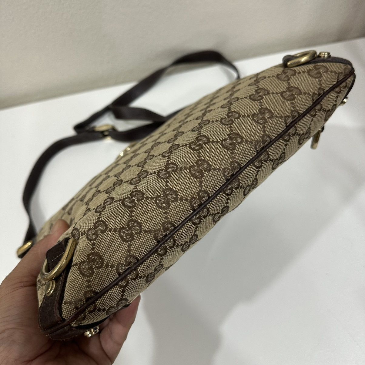 Gucci ‼️LASTDROP‼️GUCCI ABBEY CROSSBODY BAG D RING MONOGRAM CANVAS 7 Size ONE SIZE - 6 Thumbnail
