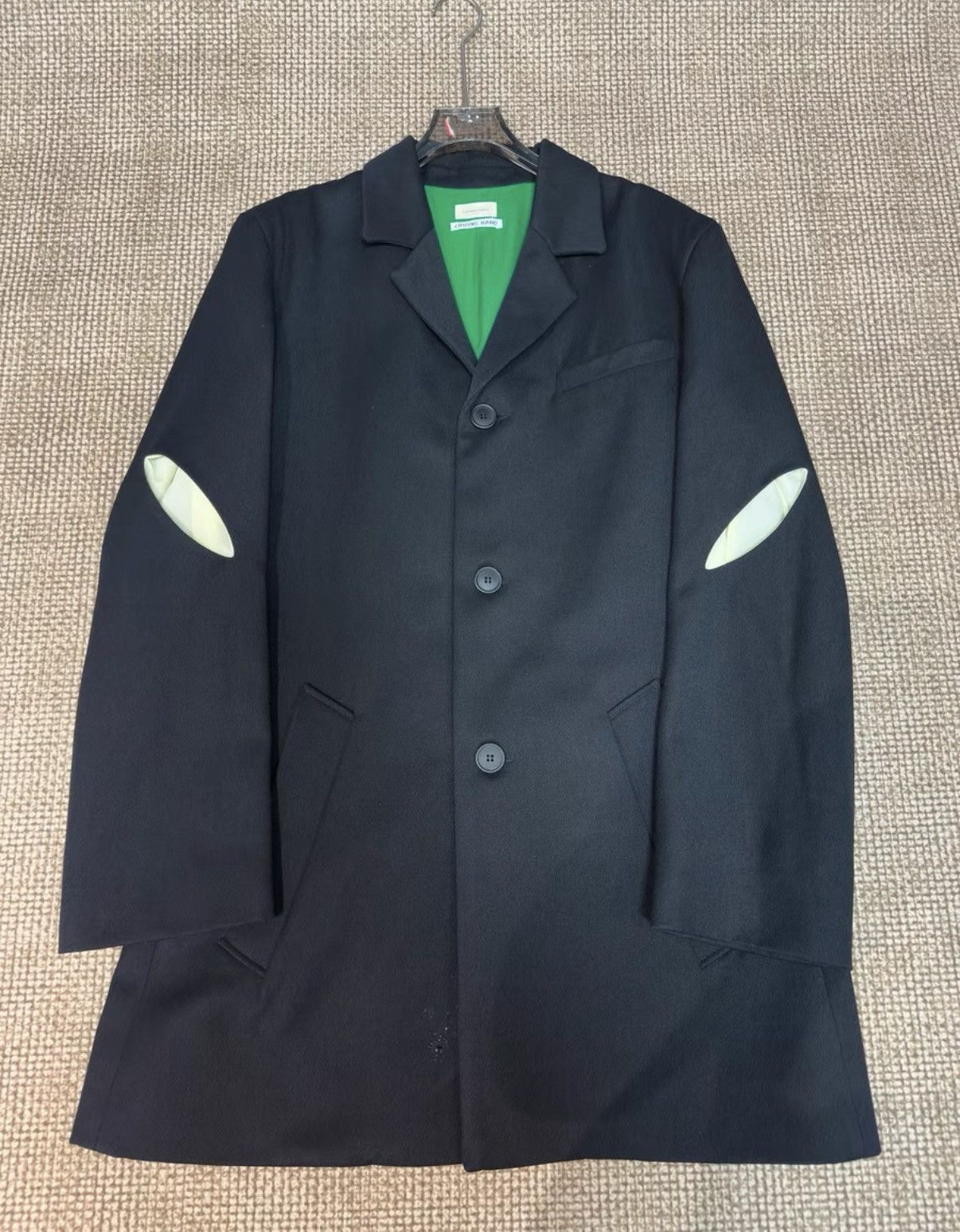 Stefan Cooke Stefan Cooke Deconstructed Cutout Wool Coat K23 Size US M / EU 48-50 / 2 - 1 Thumbnail