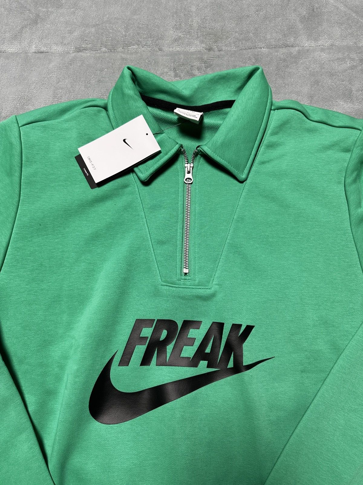 Nike NEW Men’s Nike Giannis Standard Issue 1/4 Zip Basketball Top Size US XL / EU 56 / 4 - 2 Thumbnail