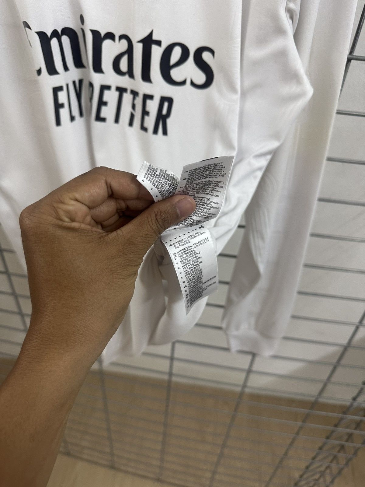Adidas Adidas Real Madrid 22/23 Home Long Sleeve Jersey Size US XL / EU 56 / 4 - 13 Thumbnail