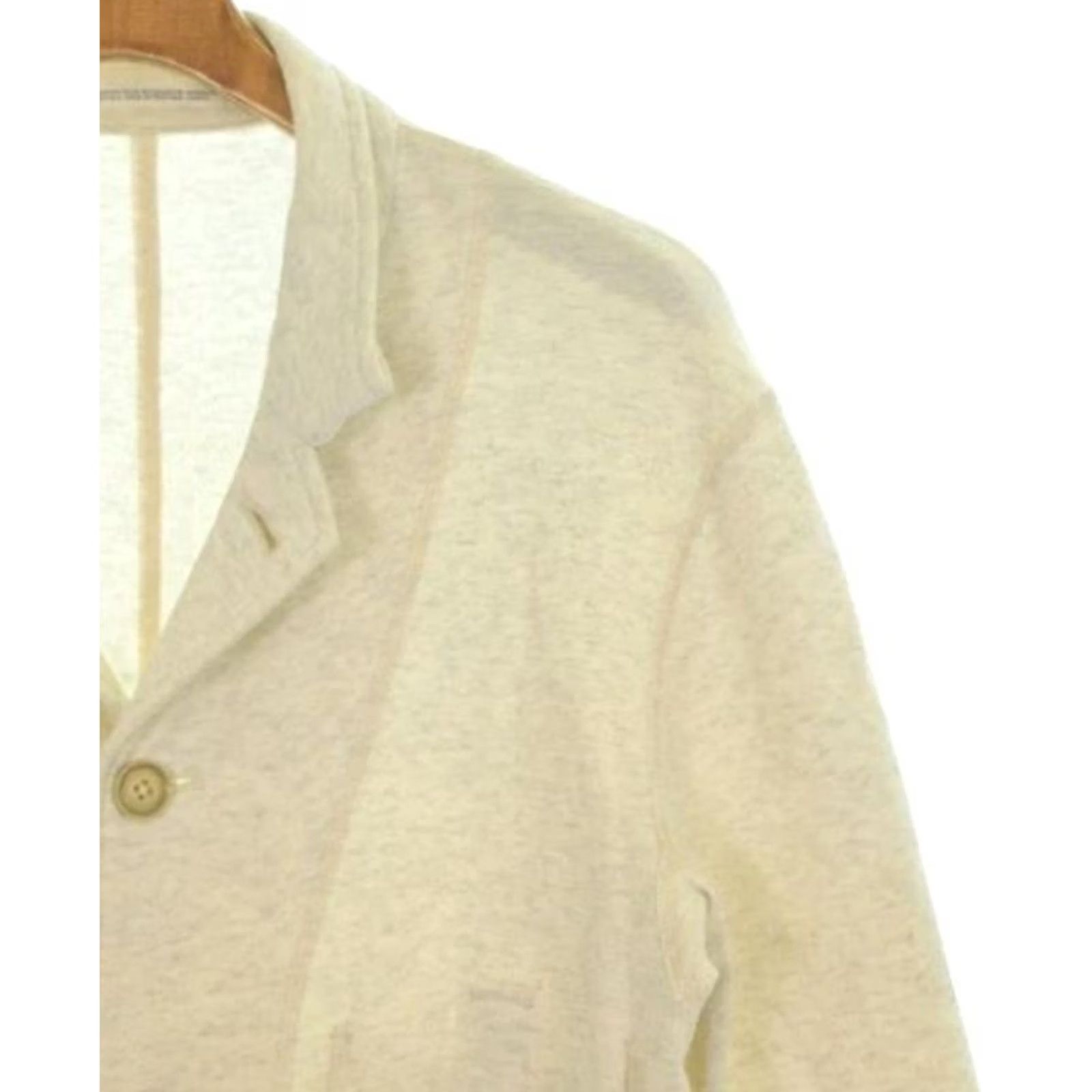 Yohji Yamamoto Yohji Yamamoto Jacket Cotton Beige Size 2 Men's Tailored Jacket Pre-owned Size US S / EU 44-46 / 1 - 5 Thumbnail