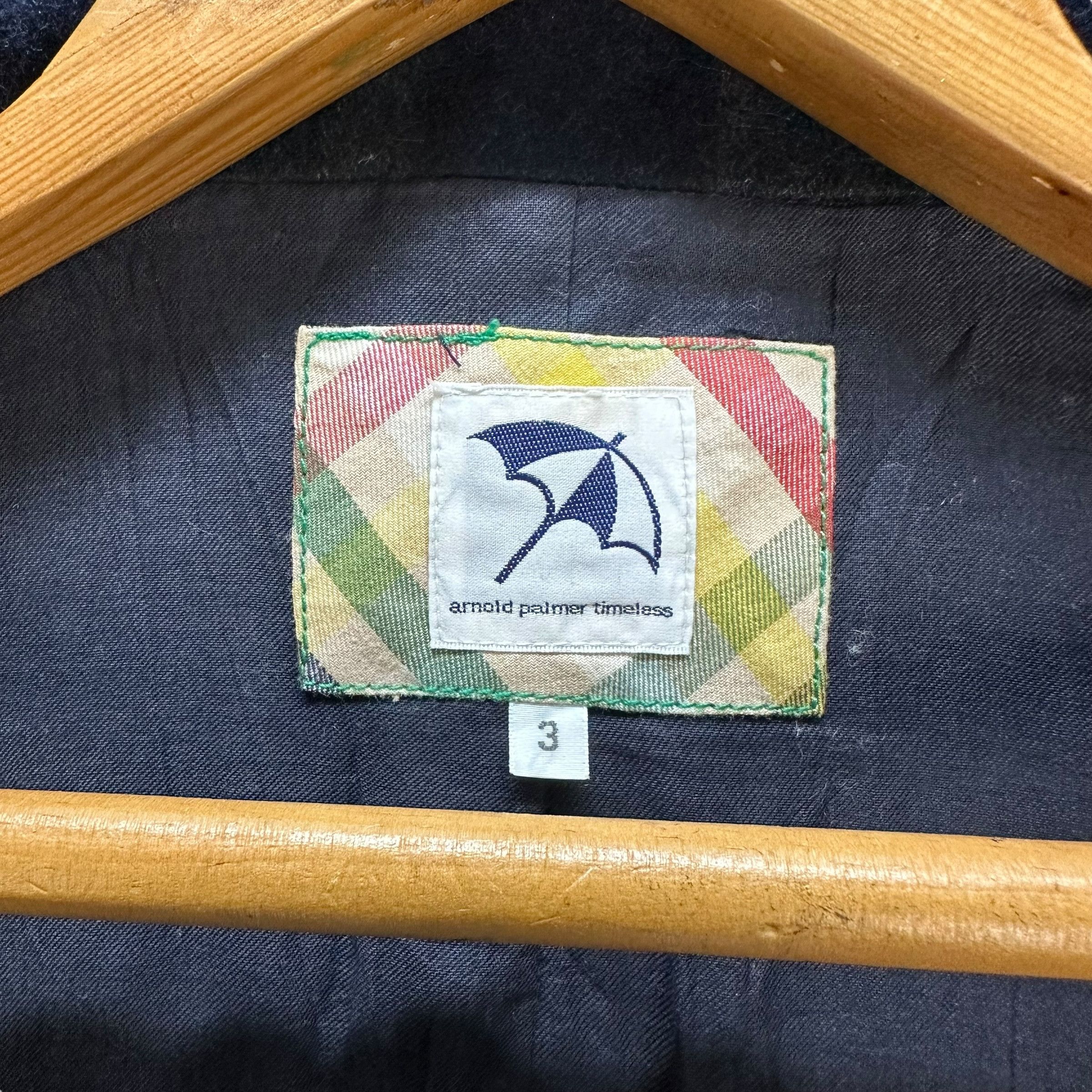Vintage Arnold Palmer Timeless Tartan Wool Jacket #A25-0561 Size US S / EU 44-46 / 1 - 8 Thumbnail