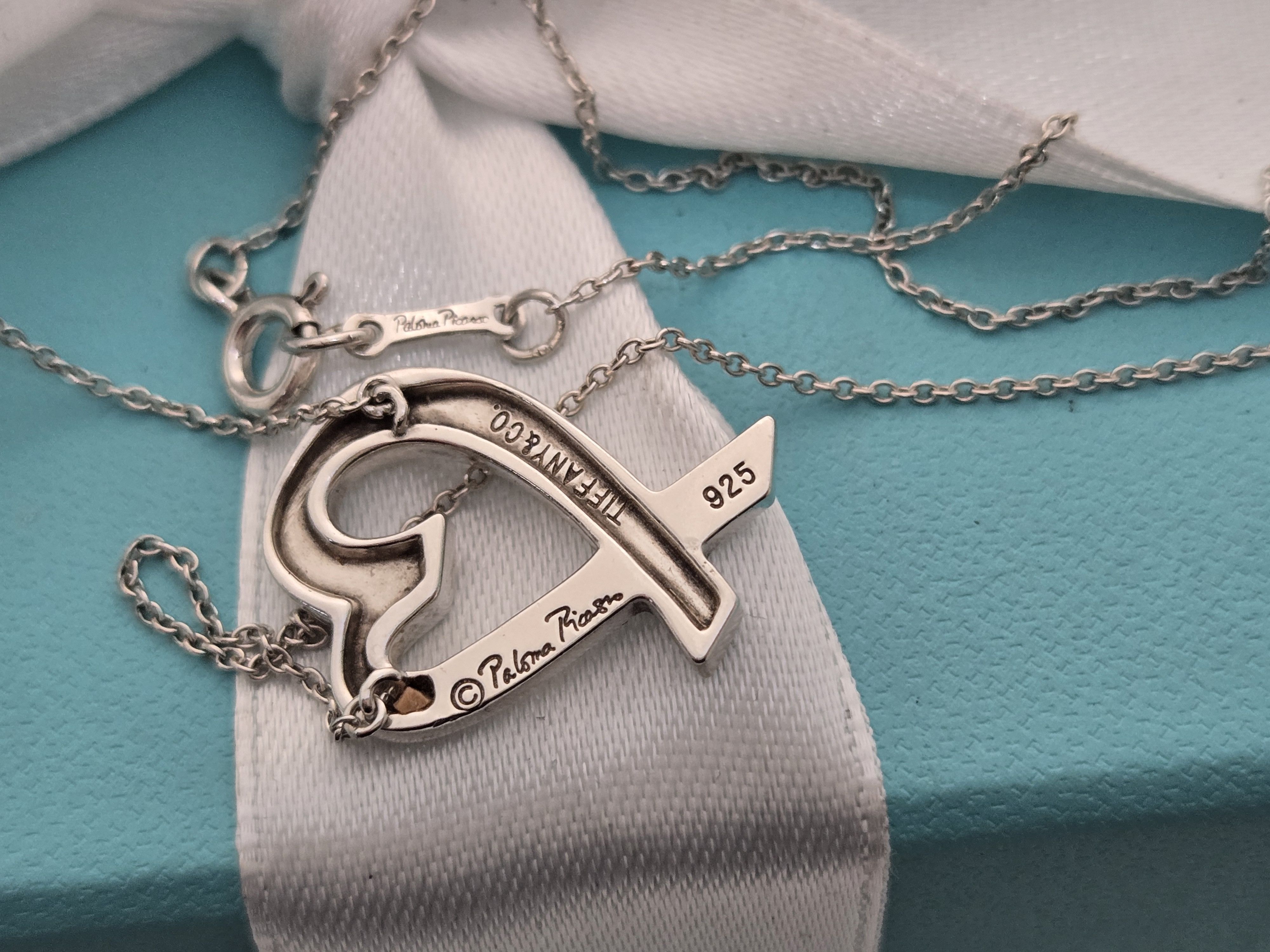 Tiffany & Co. Tiffany & Co. Palmoa Picasso Loving Heart 20" Necklace Size ONE SIZE - 3 Thumbnail