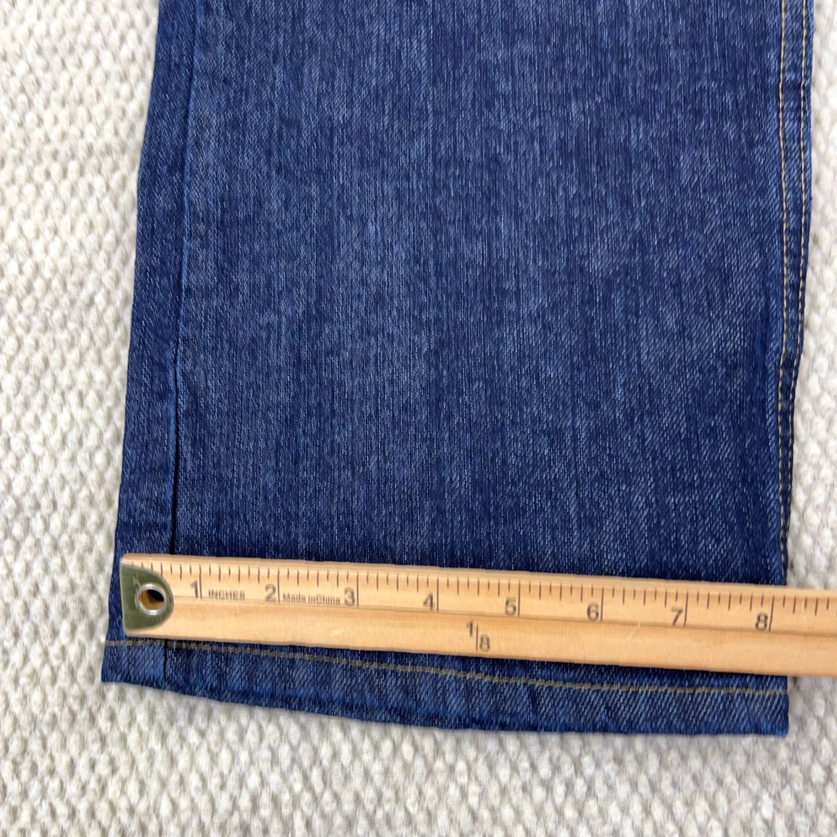 Lee VINTAGE Lee Jeans Men 38x30 Regular Fit Straight Leg Dark Wash Y2K 2000s Jeans Mens Blue 90s USA Size US 38 / EU 54 - 7 Thumbnail