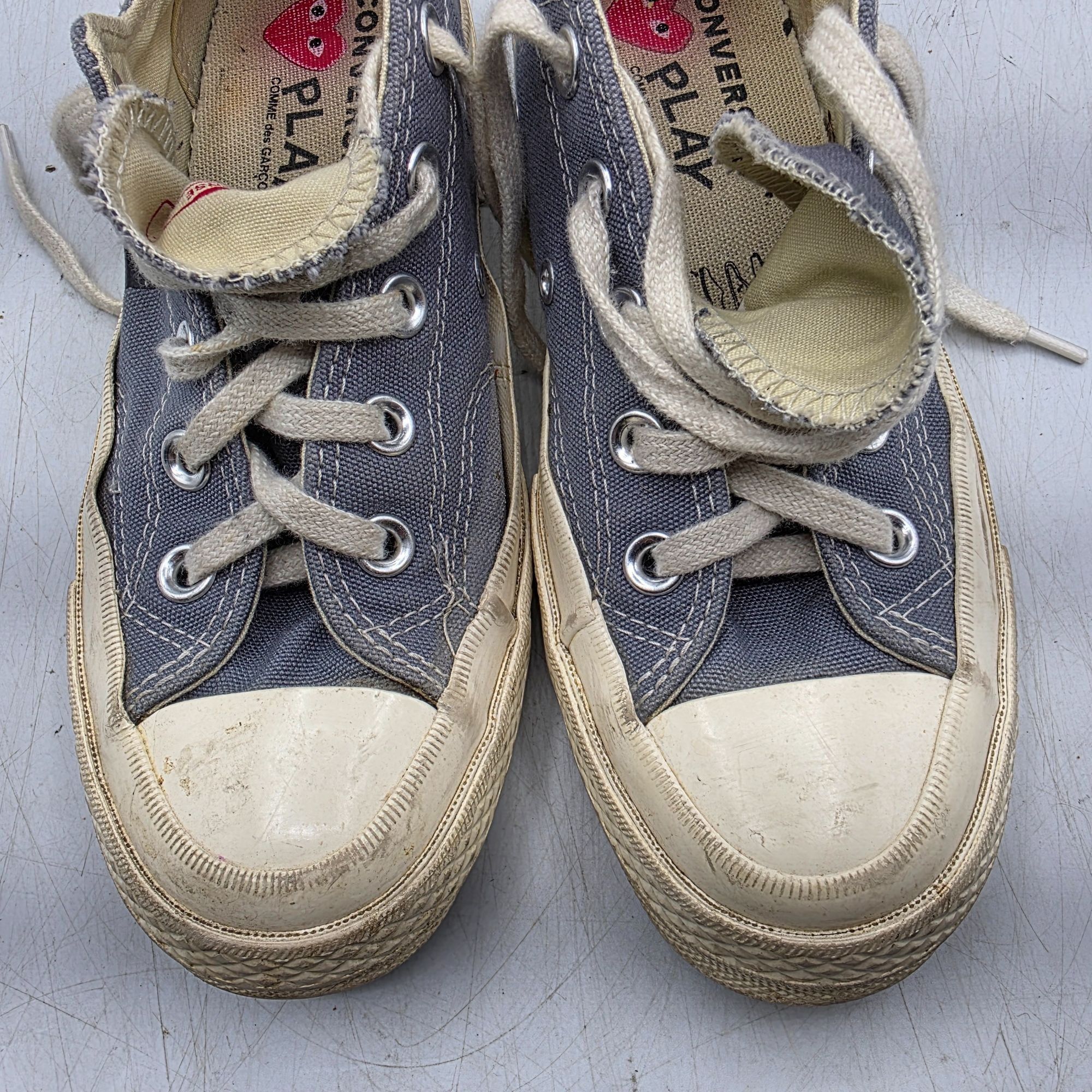Converse Converse Comme Des Garcons CDG PLAY x Chuck 70 Womens Sz 5 L Size US 5 / IT 35 - 10 Thumbnail