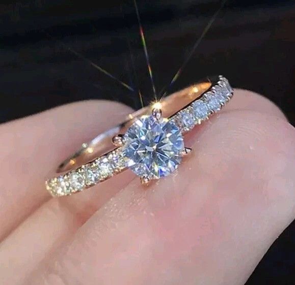Other Cubic Zirconia Stainless Steel Ring Jewelry Size 6 Size ONE SIZE - 4 Thumbnail