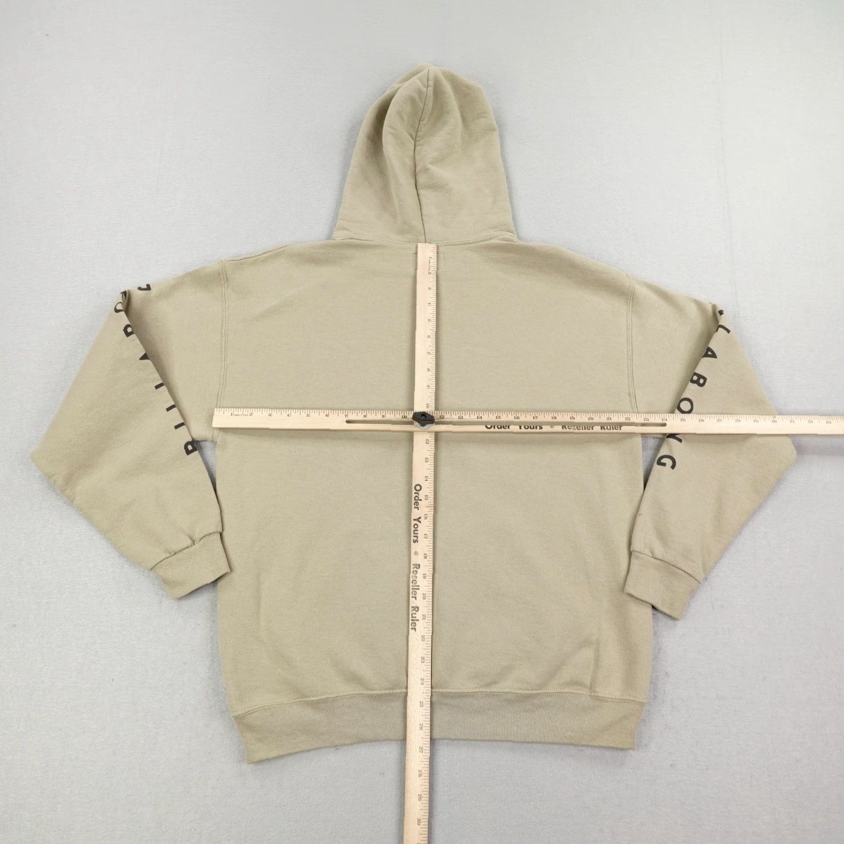 Billabong Vintage Billabong Hoodie Mens Large Beige Tan Pullover Sweatshirt Skate Surf Y2K Size US L / EU 52-54 / 3 - 4 Thumbnail