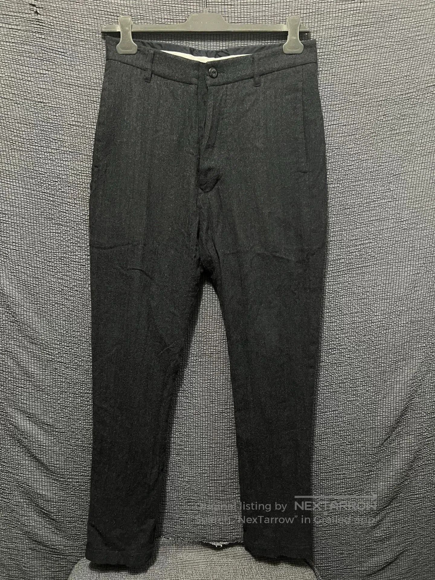 Rick Owens Rick Owens Black Wool Drop. Size US 36 / EU 52 - 1 Thumbnail