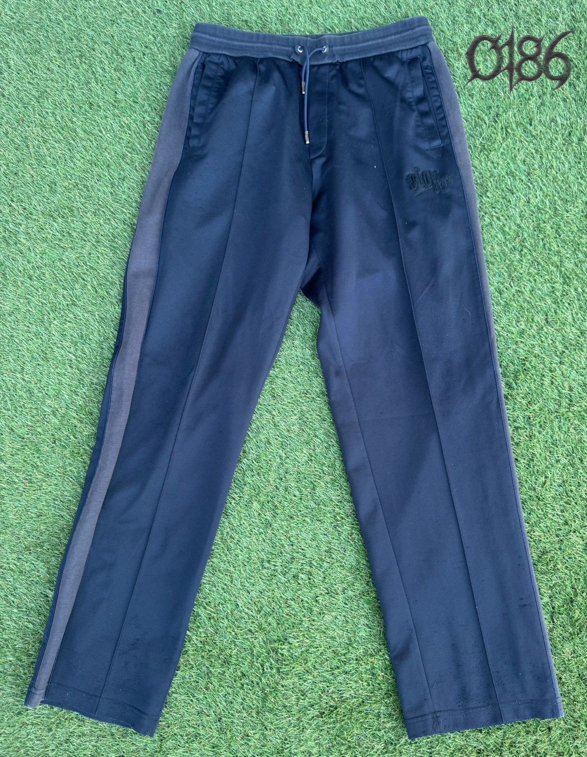 Dior × Hedi Slimane Dior Homme SS02 “boys don't cry” silk/wool