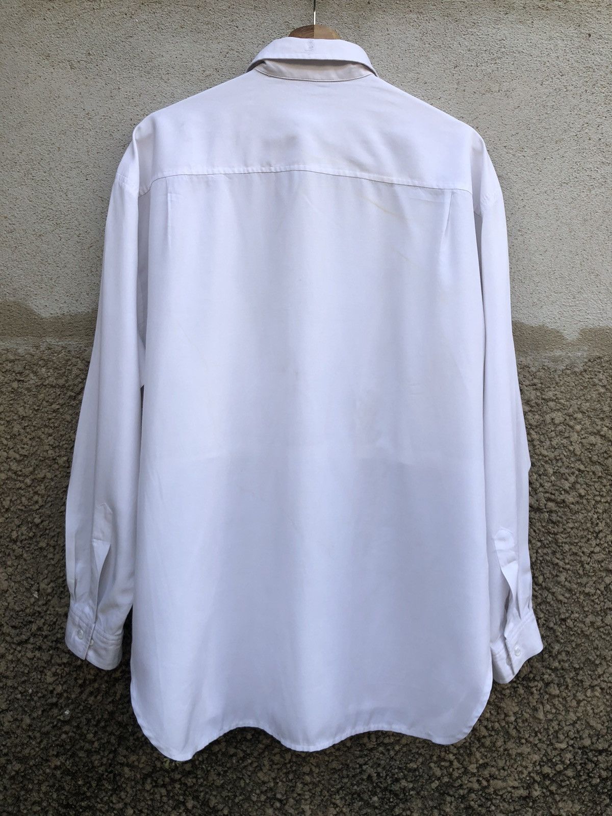 Comme des Garcons Homme × Japanese Brand × Vintage Rare!! Vintage Homme Comme Des Dansens Button Up Shirt Size US L / EU 52-54 / 3 - 2 Thumbnail